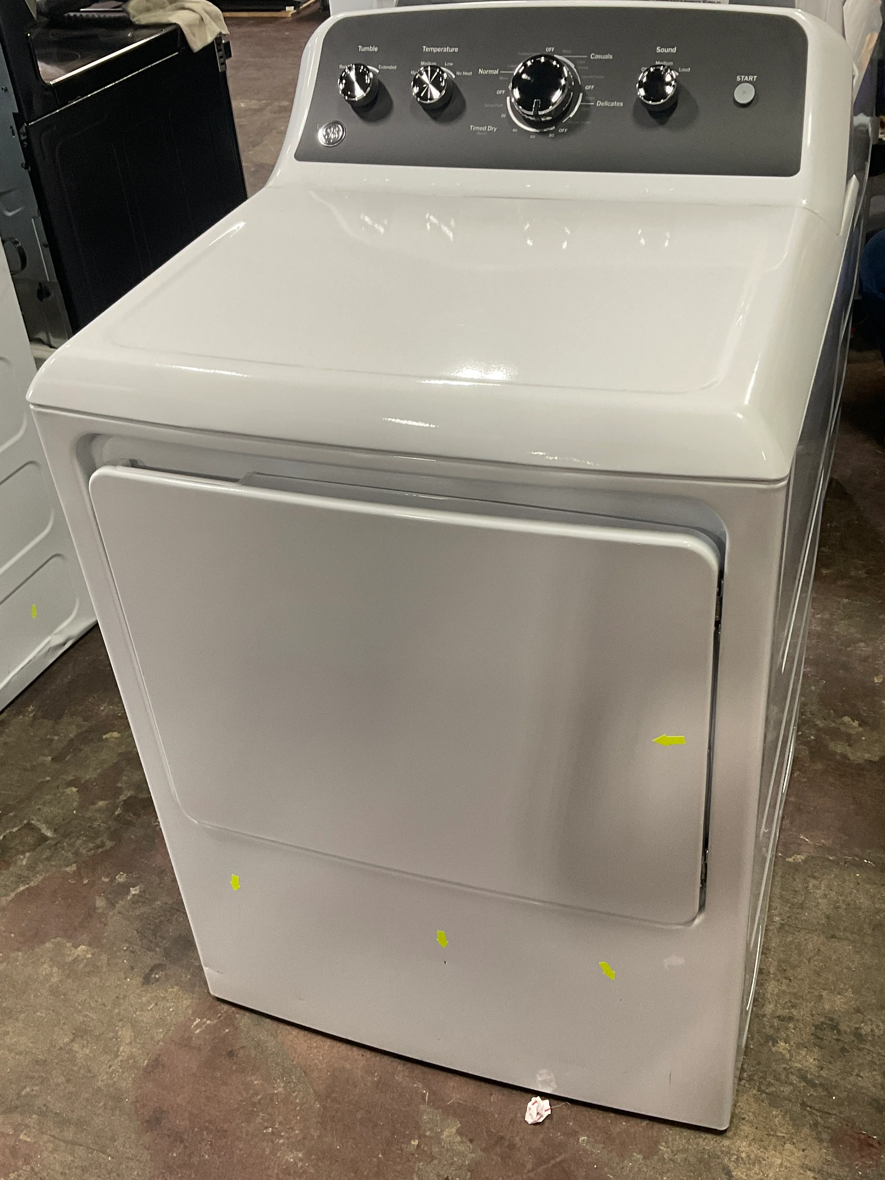 GE GE® 7.2 cu. ft. Capacity Electric Dryer with Up To 120 ft. Venting and Extended Tumble - Image 10