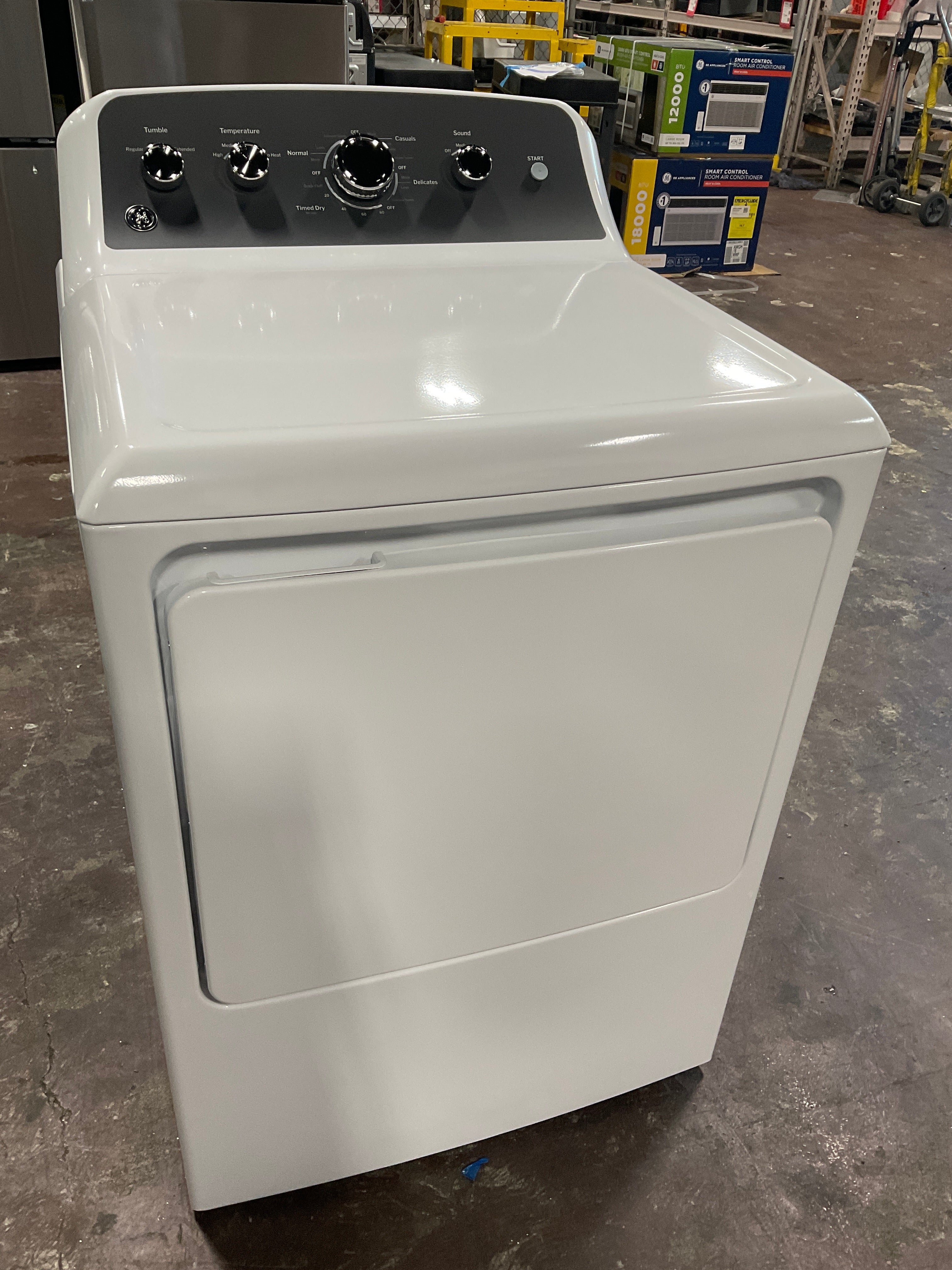 GE GE® 7.2 cu. ft. Capacity Electric Dryer with Up To 120 ft. Venting and Extended Tumble - Image 13