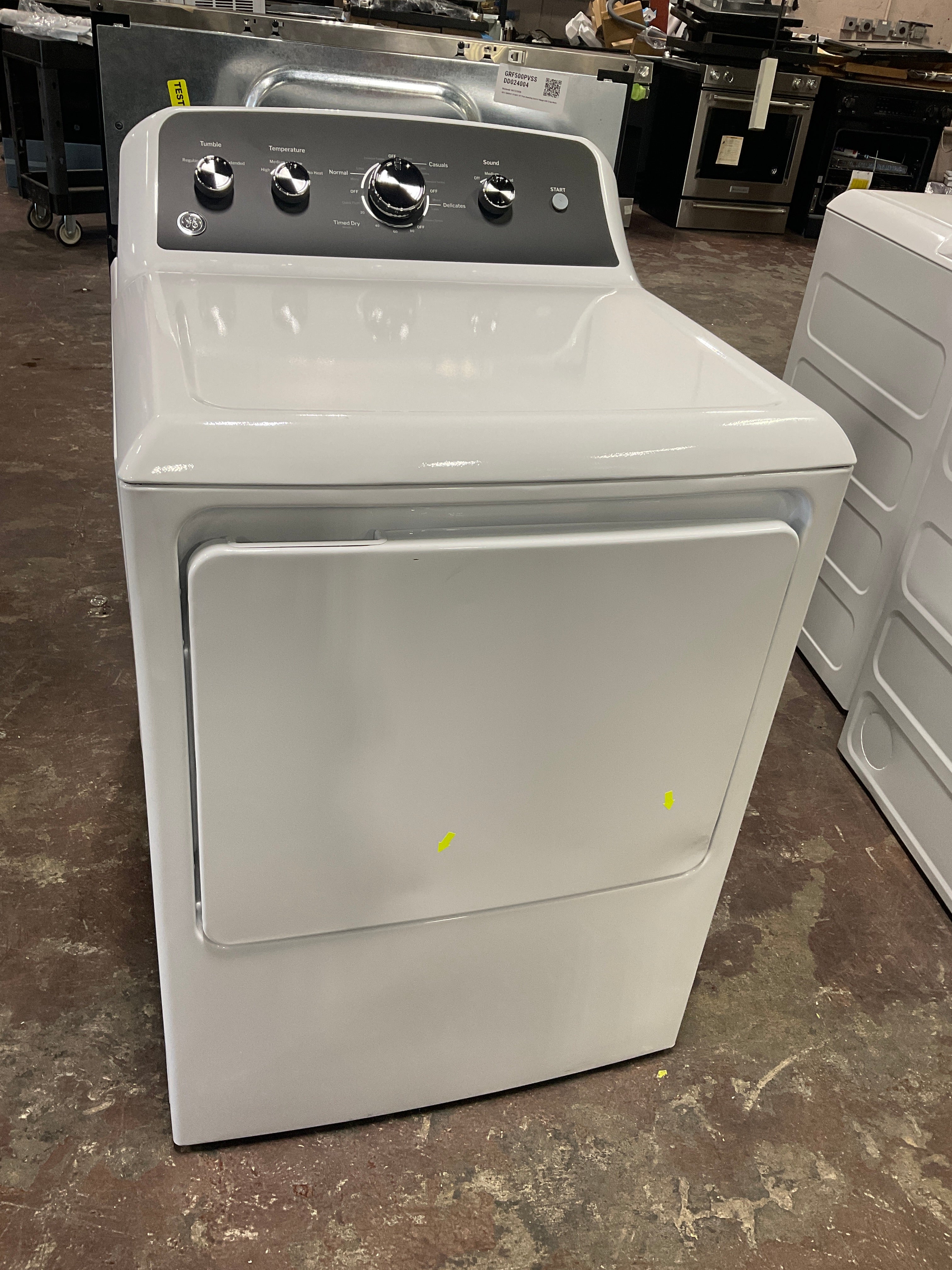 GE GE® 7.2 cu. ft. Capacity Electric Dryer with Up To 120 ft. Venting and Extended Tumble - Image 15