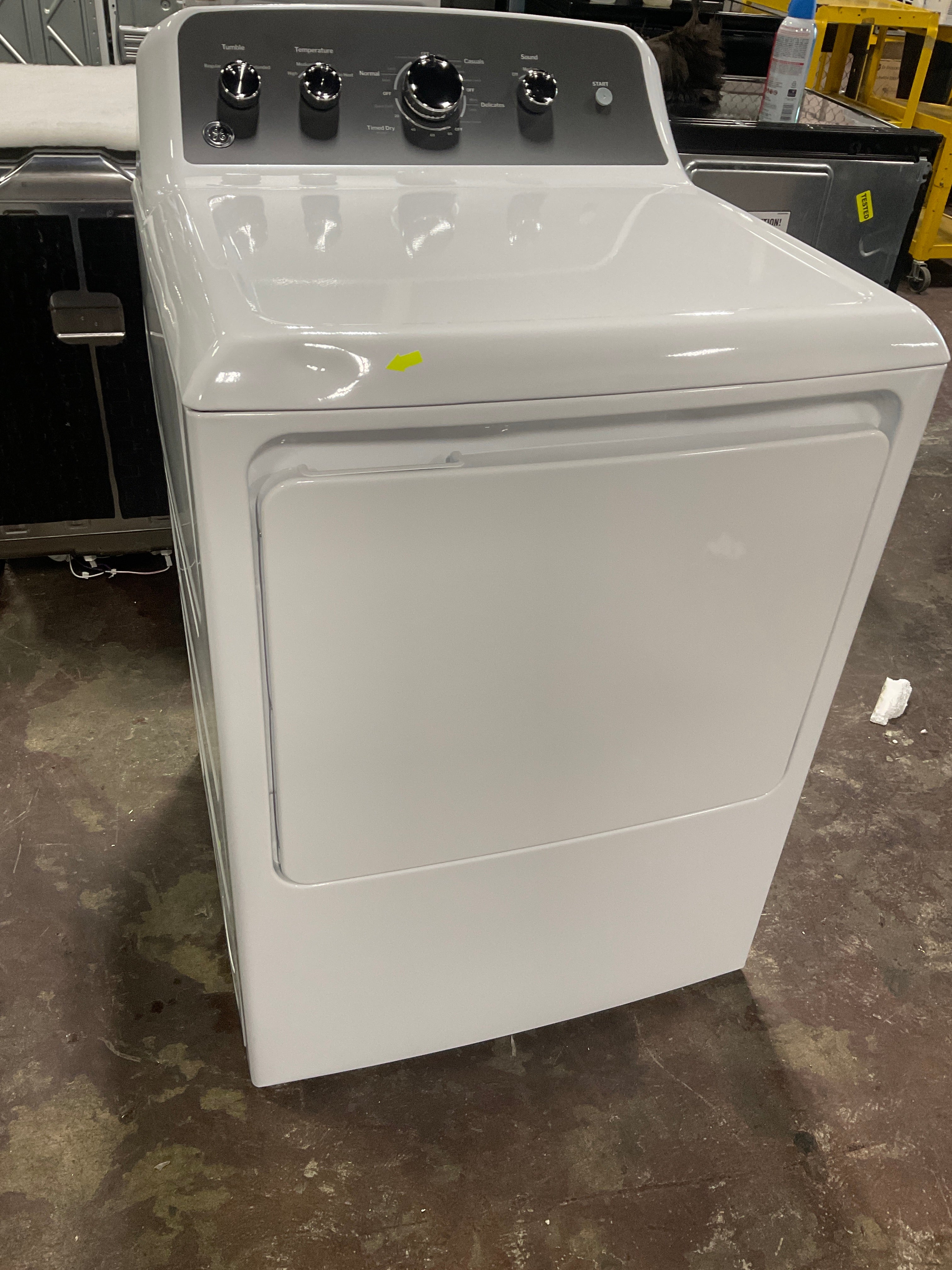 GE GE® 7.2 cu. ft. Capacity Electric Dryer with Up To 120 ft. Venting and Extended Tumble - Image 16