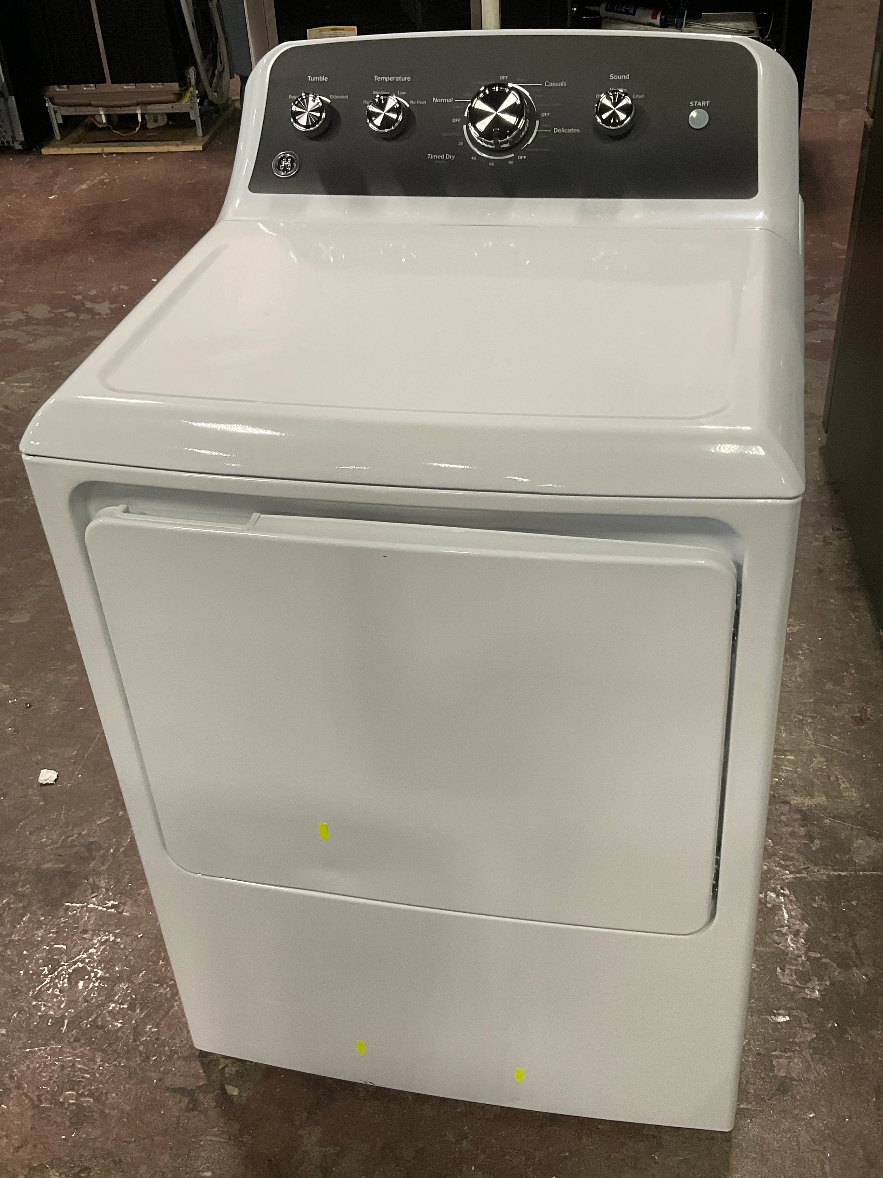 GE GE® 7.2 cu. ft. Capacity Electric Dryer with Up To 120 ft. Venting and Extended Tumble - Image 17