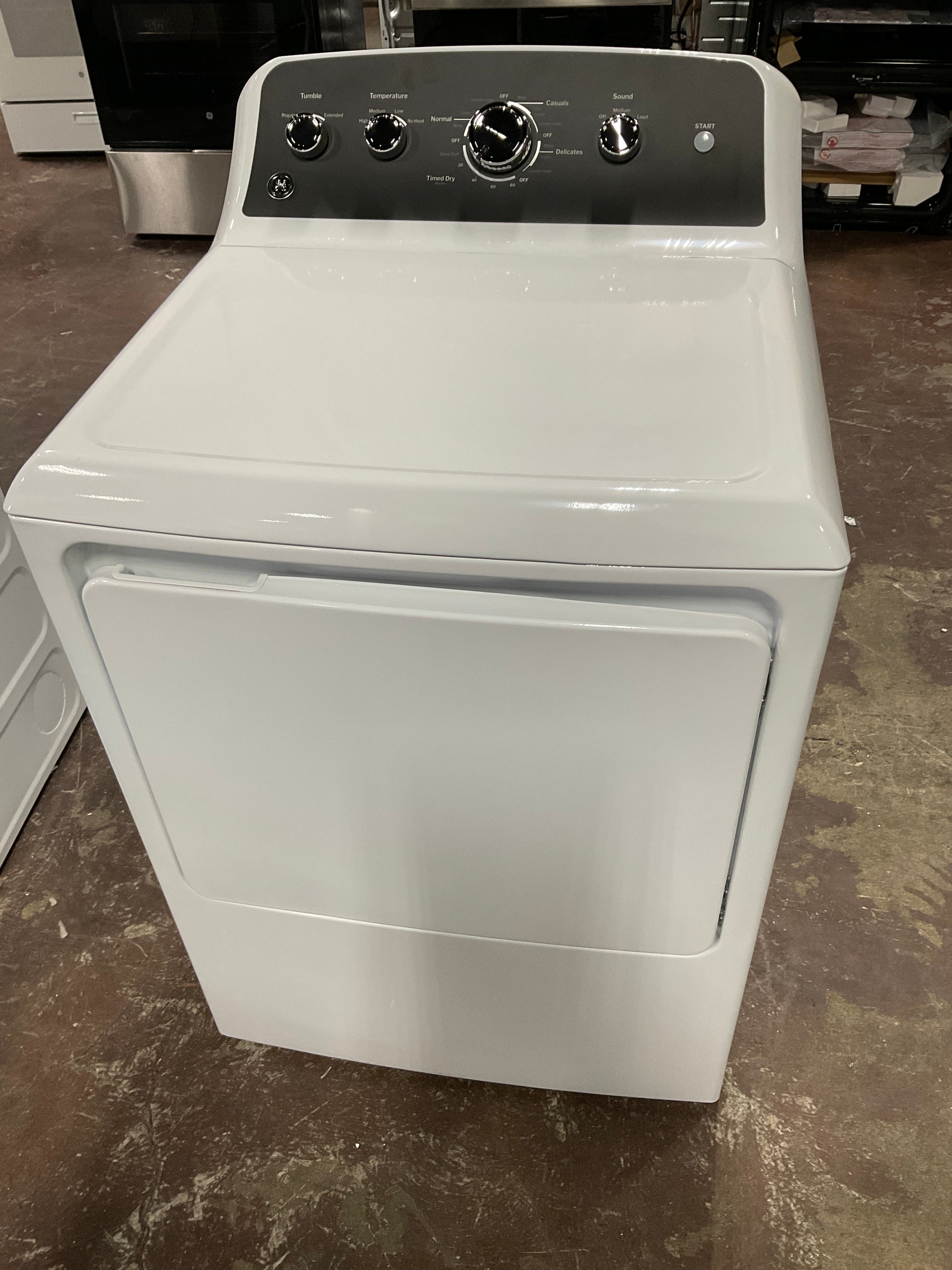GE GE® 7.2 cu. ft. Capacity Electric Dryer with Up To 120 ft. Venting and Extended Tumble - Image 19