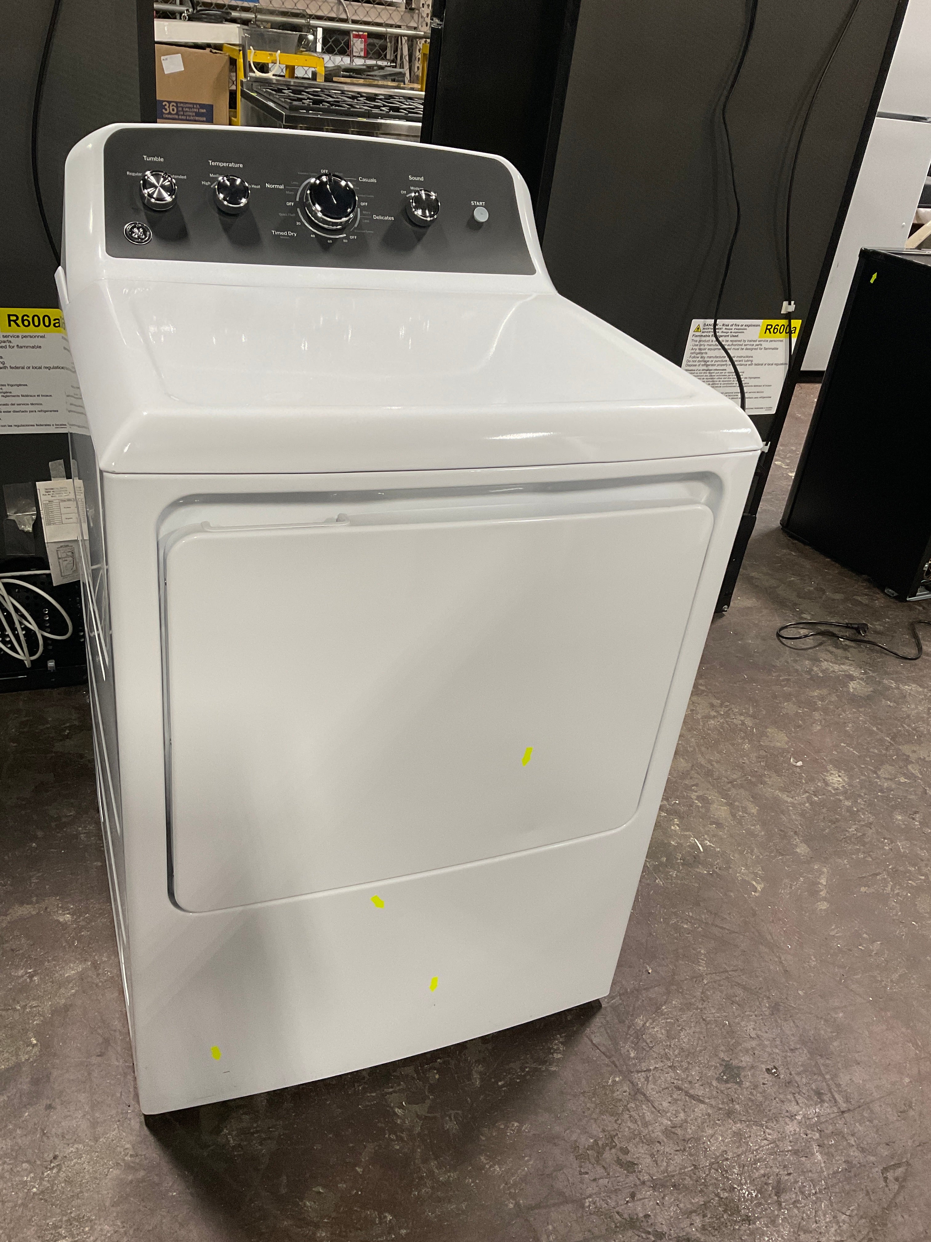 GE GE® 7.2 cu. ft. Capacity Electric Dryer with Up To 120 ft. Venting and Extended Tumble - Image 20