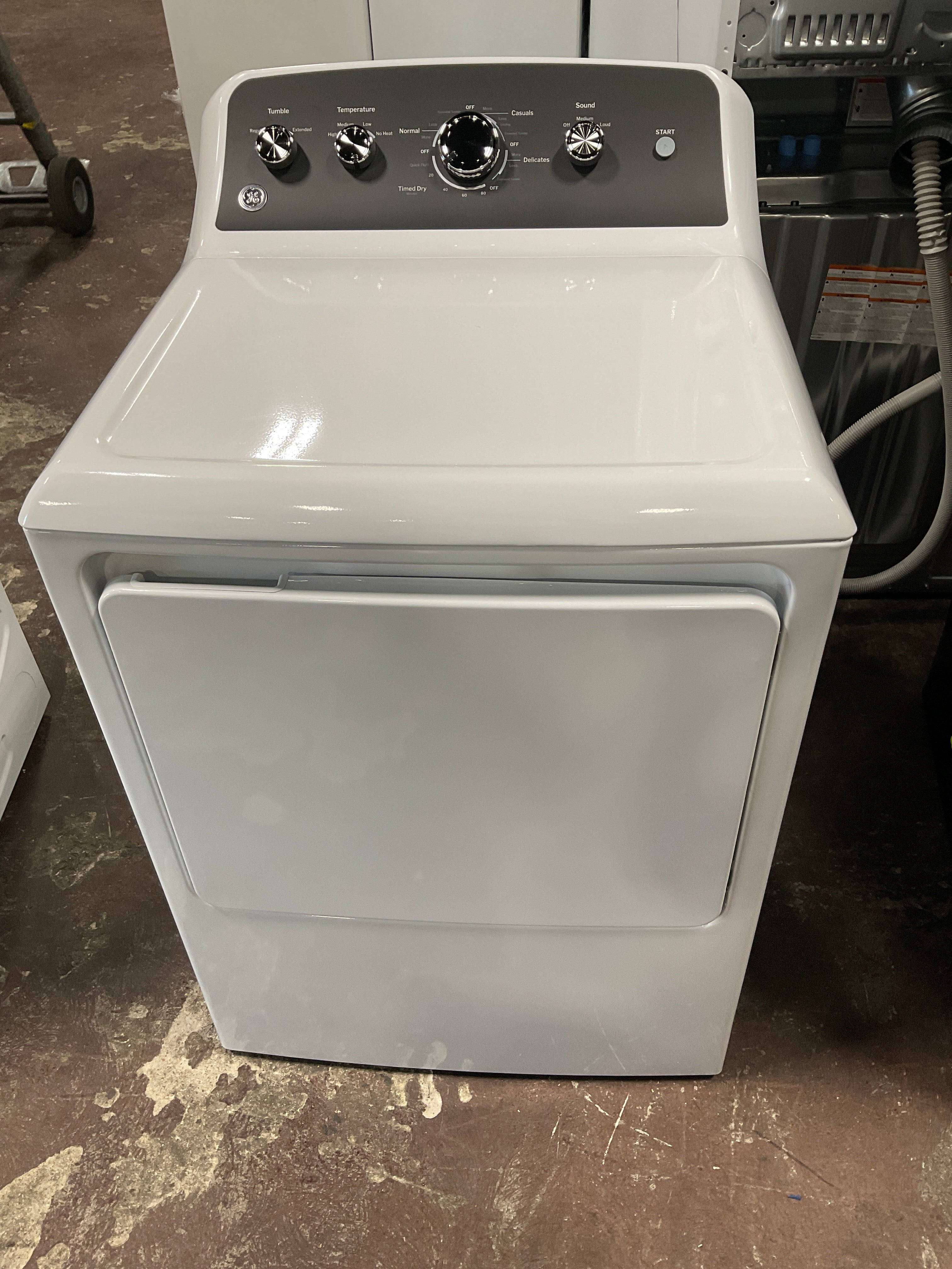 GE GE® 7.2 cu. ft. Capacity Electric Dryer with Up To 120 ft. Venting and Extended Tumble - Image 21