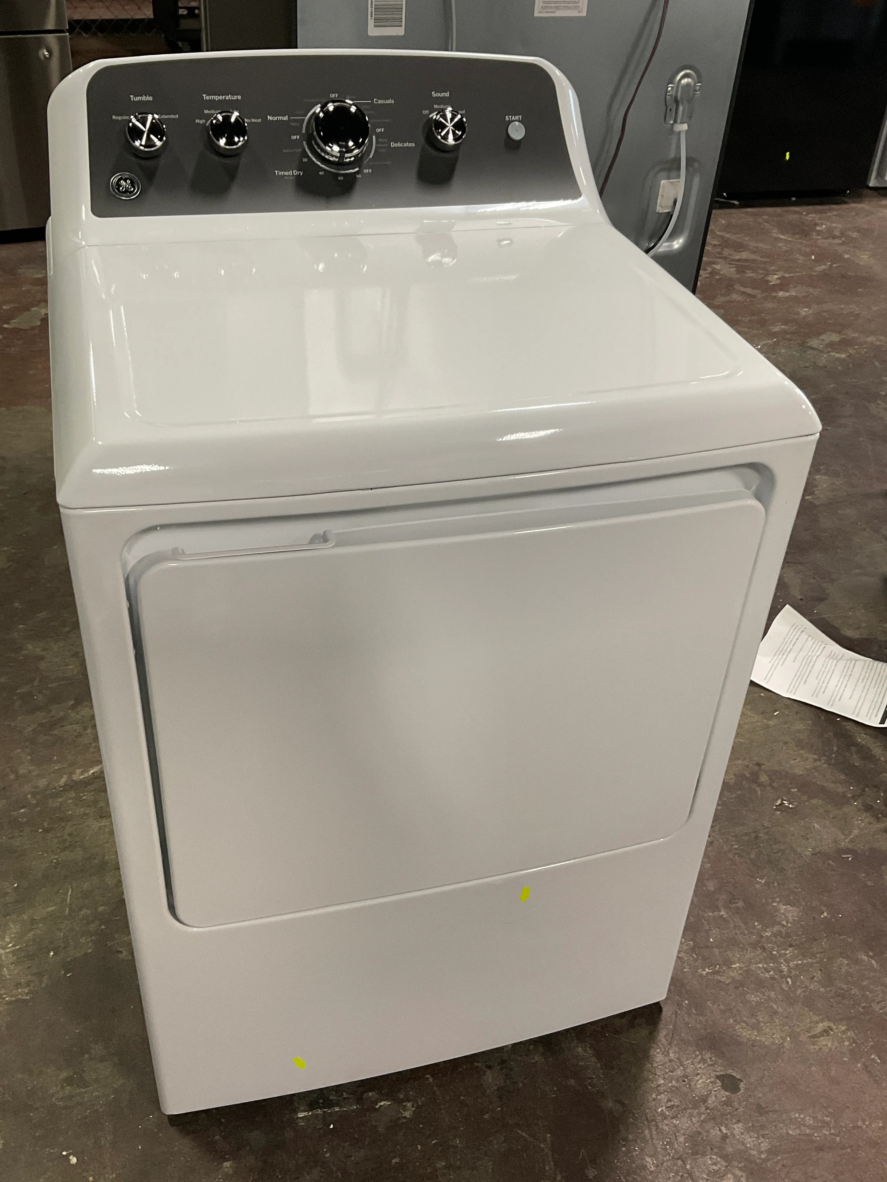 GE GE® 7.2 cu. ft. Capacity Electric Dryer with Up To 120 ft. Venting and Extended Tumble - Image 22