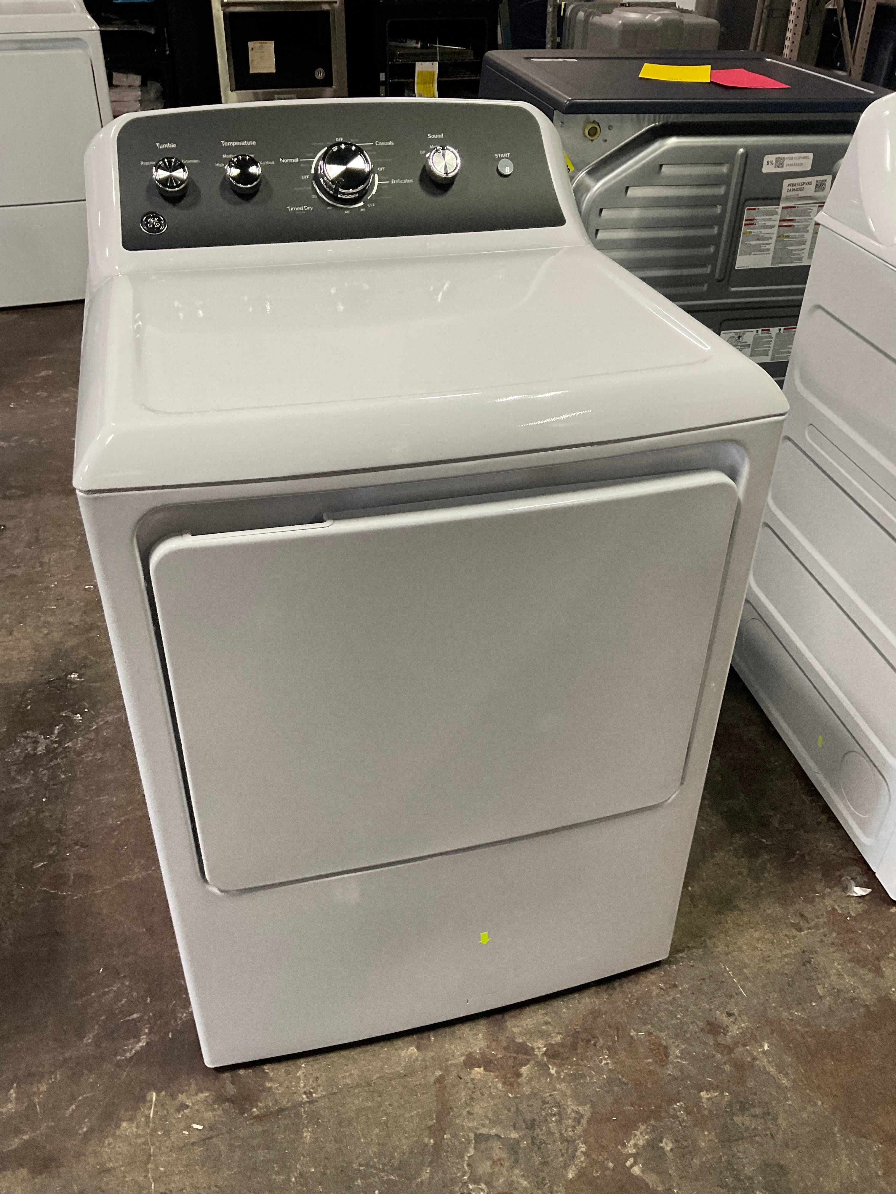 GE GE® 7.2 cu. ft. Capacity Electric Dryer with Up To 120 ft. Venting and Extended Tumble - Image 24