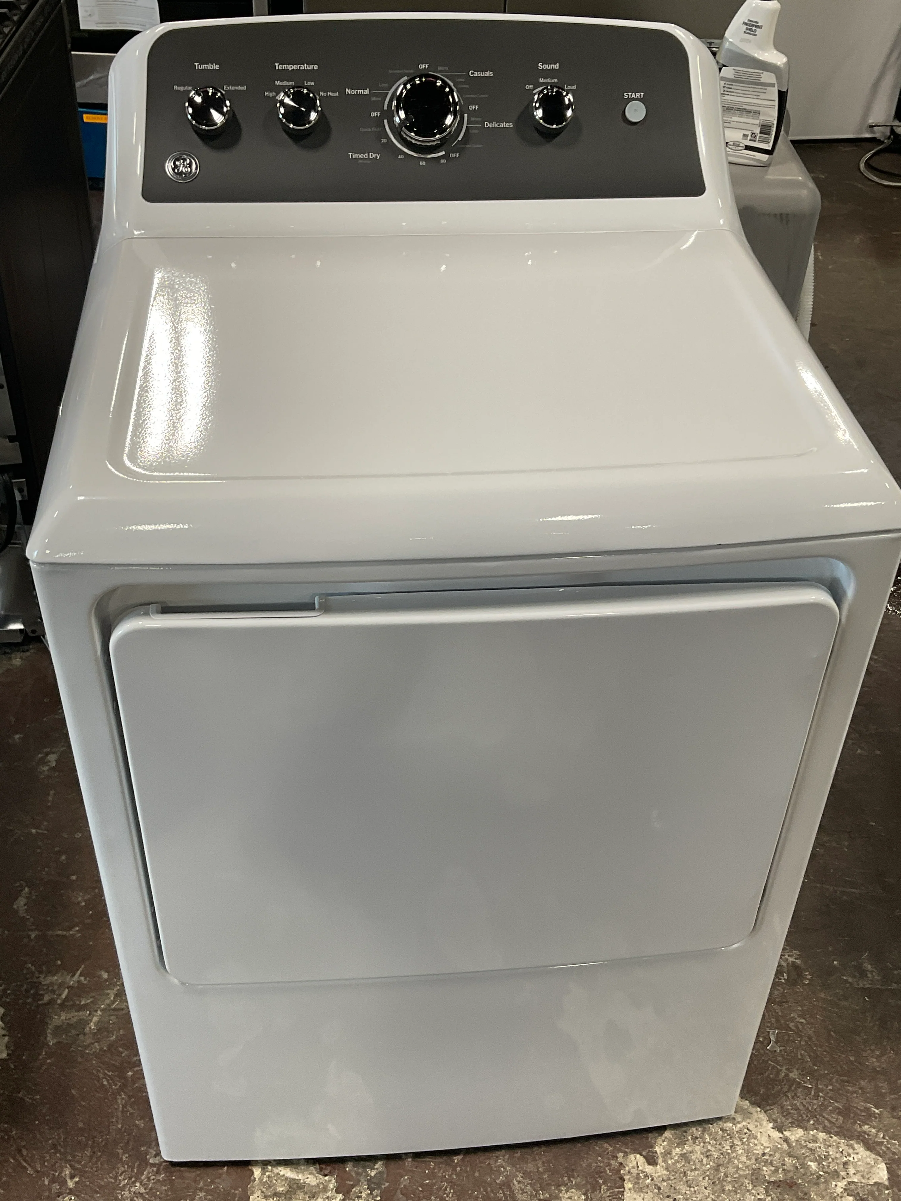 GE GE® 7.2 cu. ft. Capacity Electric Dryer with Up To 120 ft. Venting and Extended Tumble - Image 26