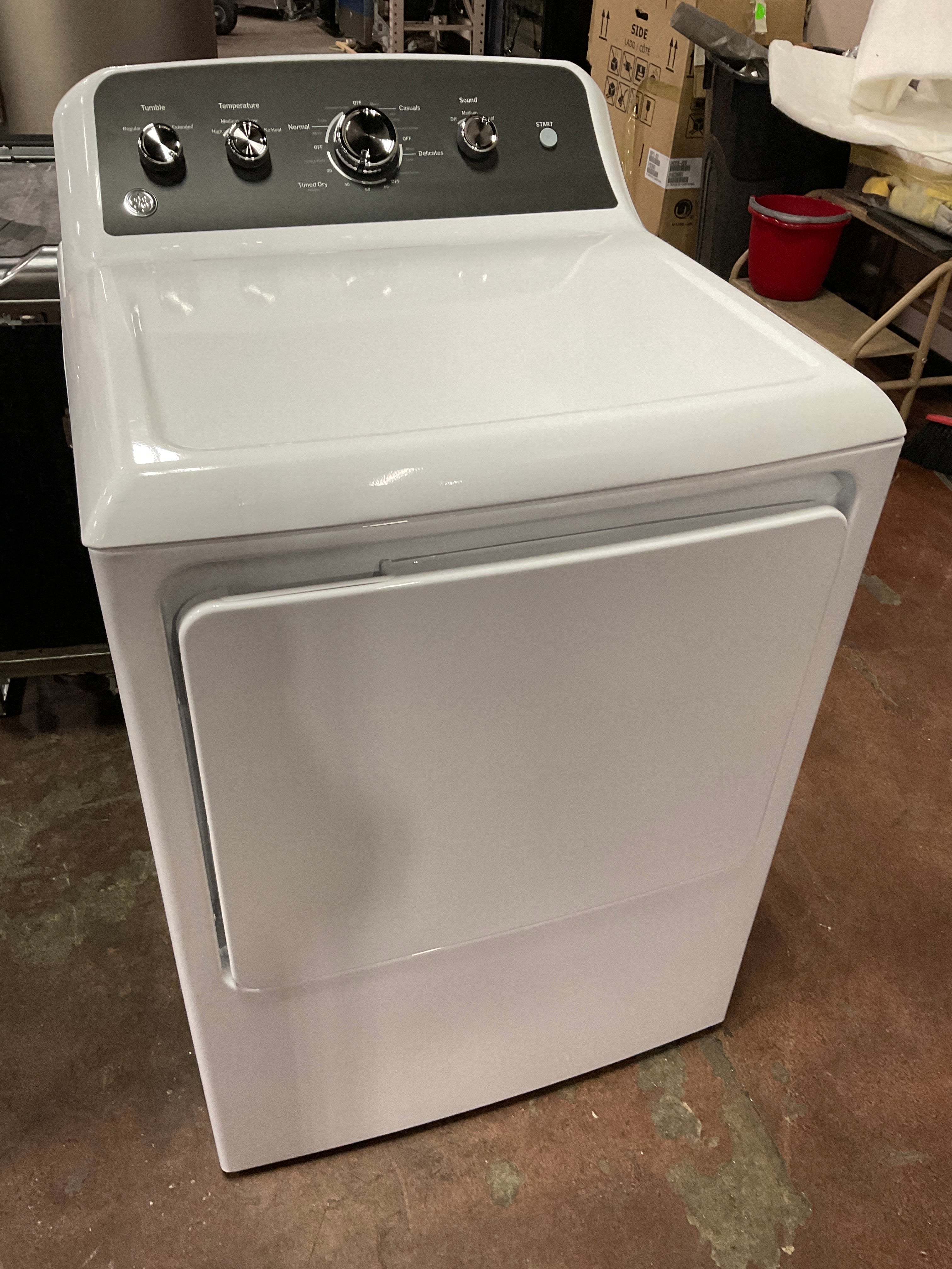 GE GE® 7.2 cu. ft. Capacity Electric Dryer with Up To 120 ft. Venting and Extended Tumble - Image 31