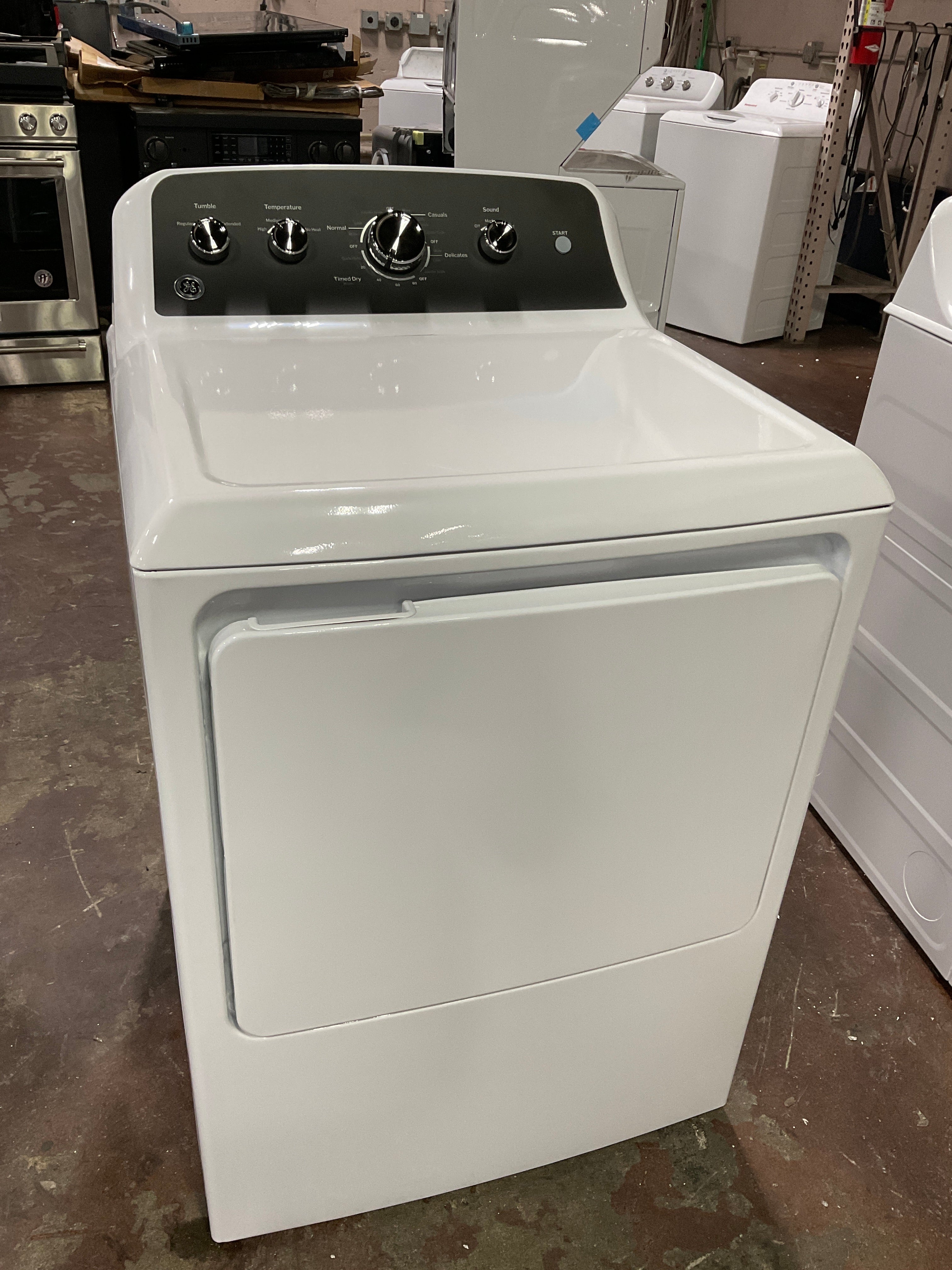 GE GE® 7.2 cu. ft. Capacity Electric Dryer with Up To 120 ft. Venting and Extended Tumble - Image 32