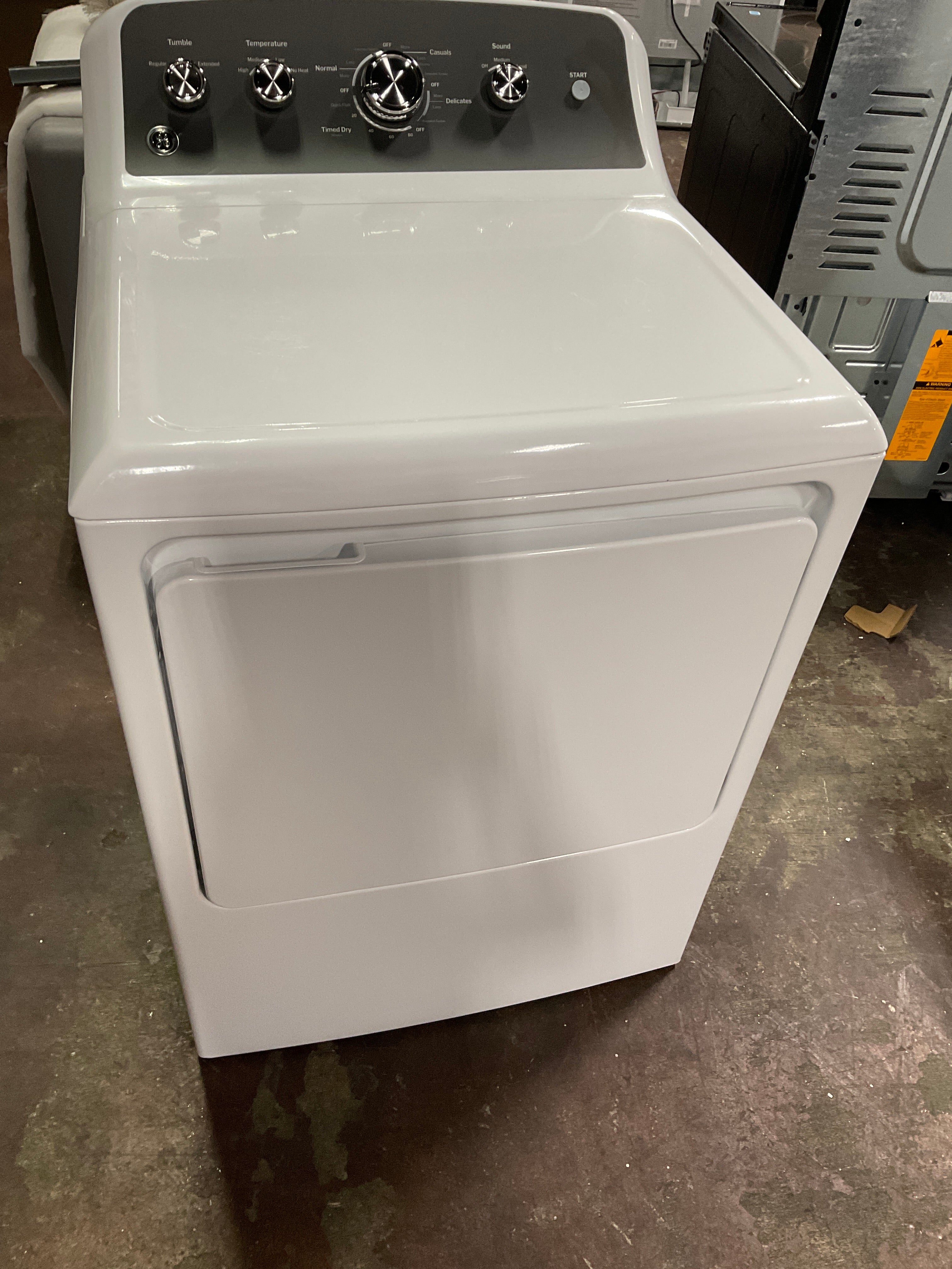 GE GE® 7.2 cu. ft. Capacity Electric Dryer with Up To 120 ft. Venting and Extended Tumble - Image 36