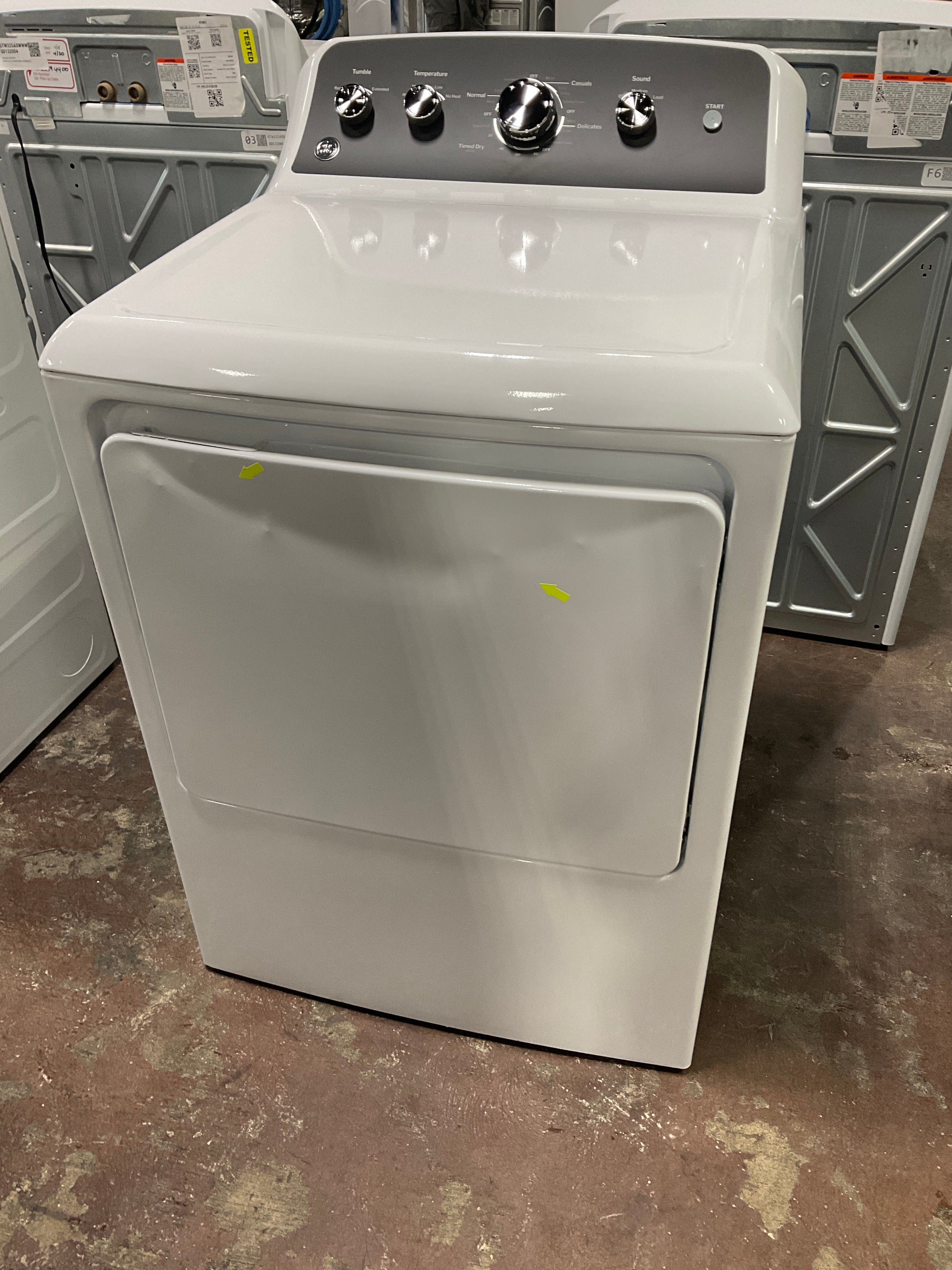 GE GE® 7.2 cu. ft. Capacity Electric Dryer with Up To 120 ft. Venting and Extended Tumble - Image 39