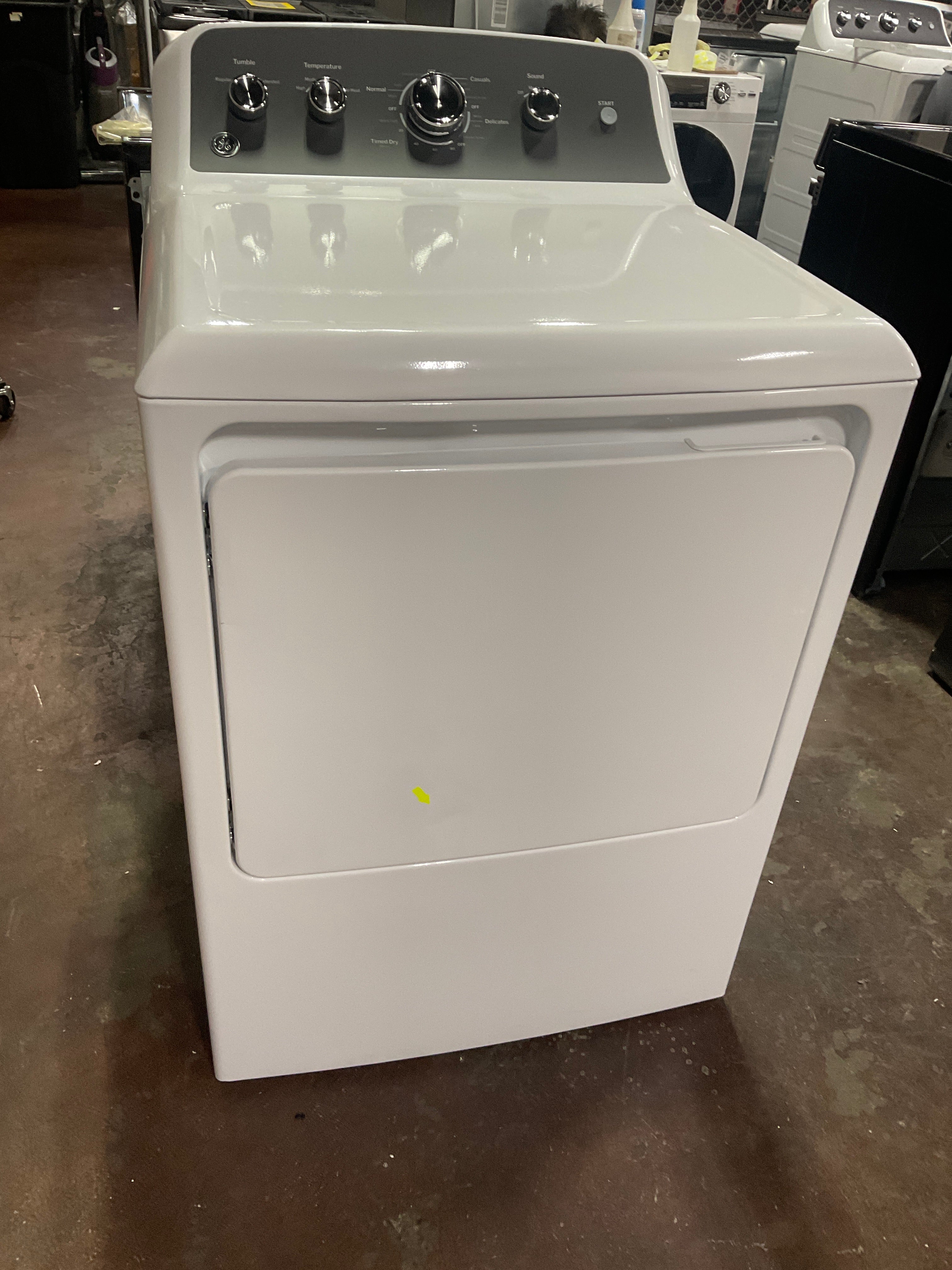 GE GE® 7.2 cu. ft. Capacity Electric Dryer with Up To 120 ft. Venting and Extended Tumble - Image 9