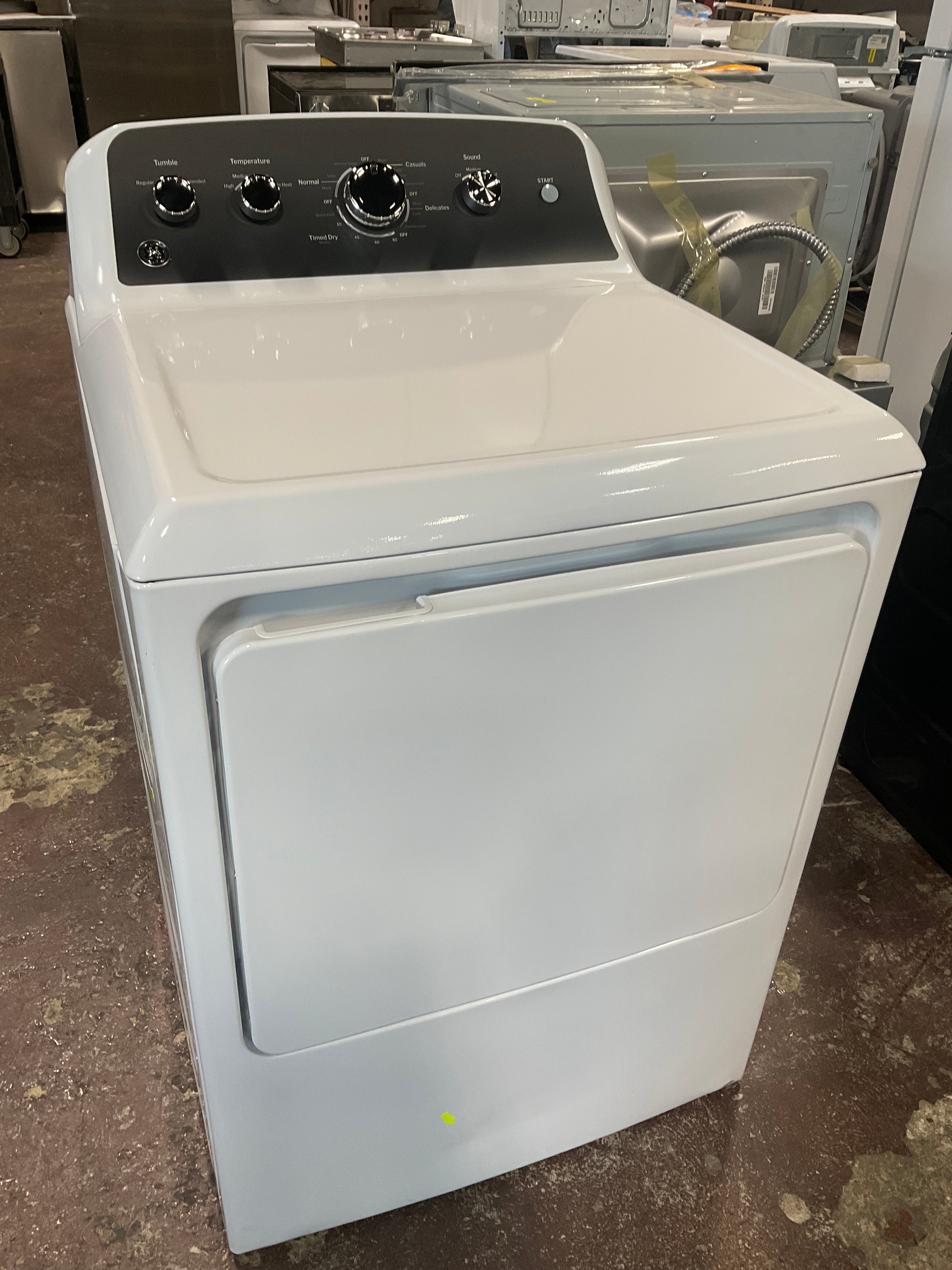 GE GE® 7.2 cu. ft. Capacity Gas Dryer with Up To 120 ft. Venting and Extended Tumble - Image 7