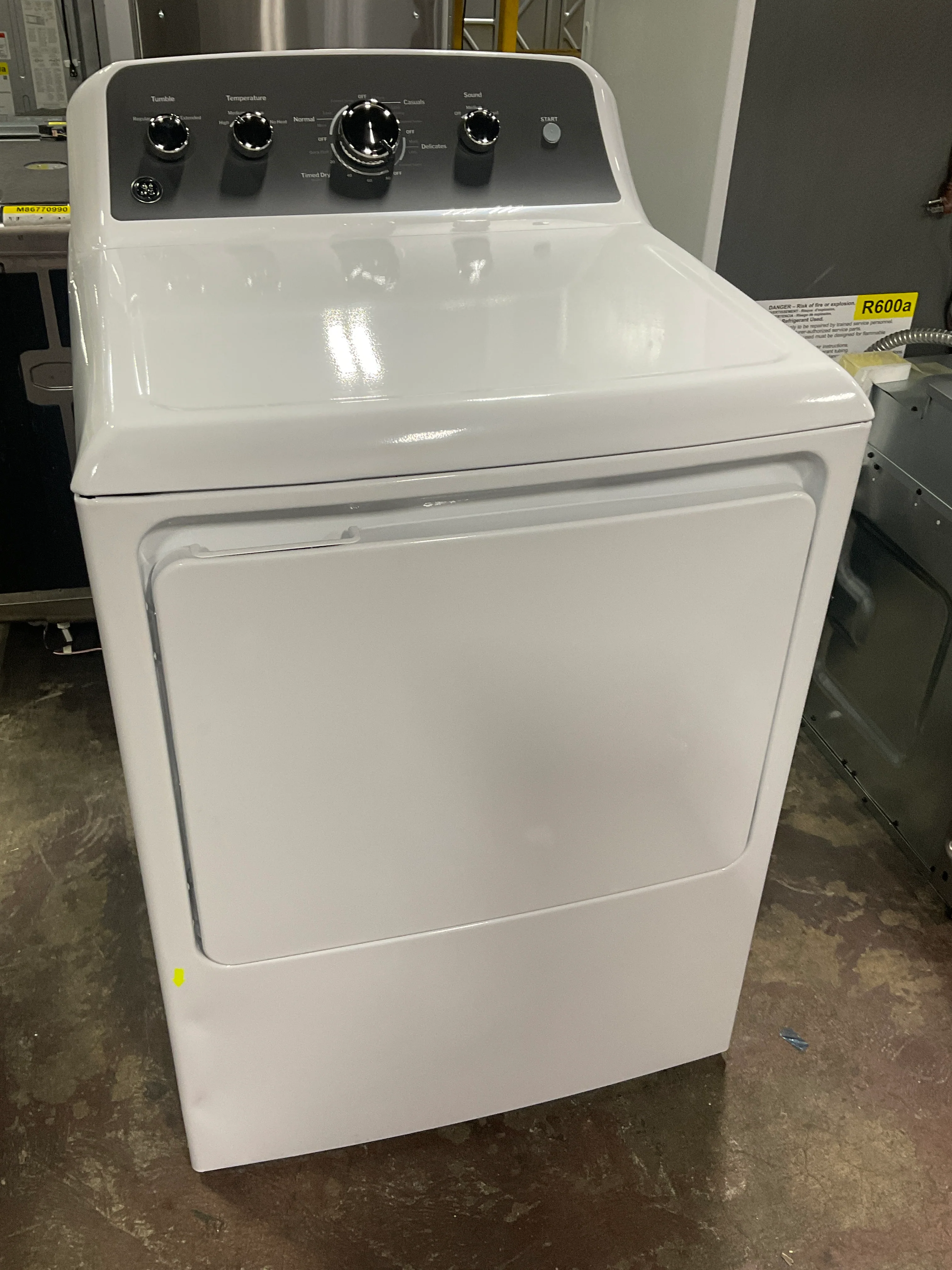 GE GE® 7.2 cu. ft. Capacity Gas Dryer with Up To 120 ft. Venting and Extended Tumble - Image 8