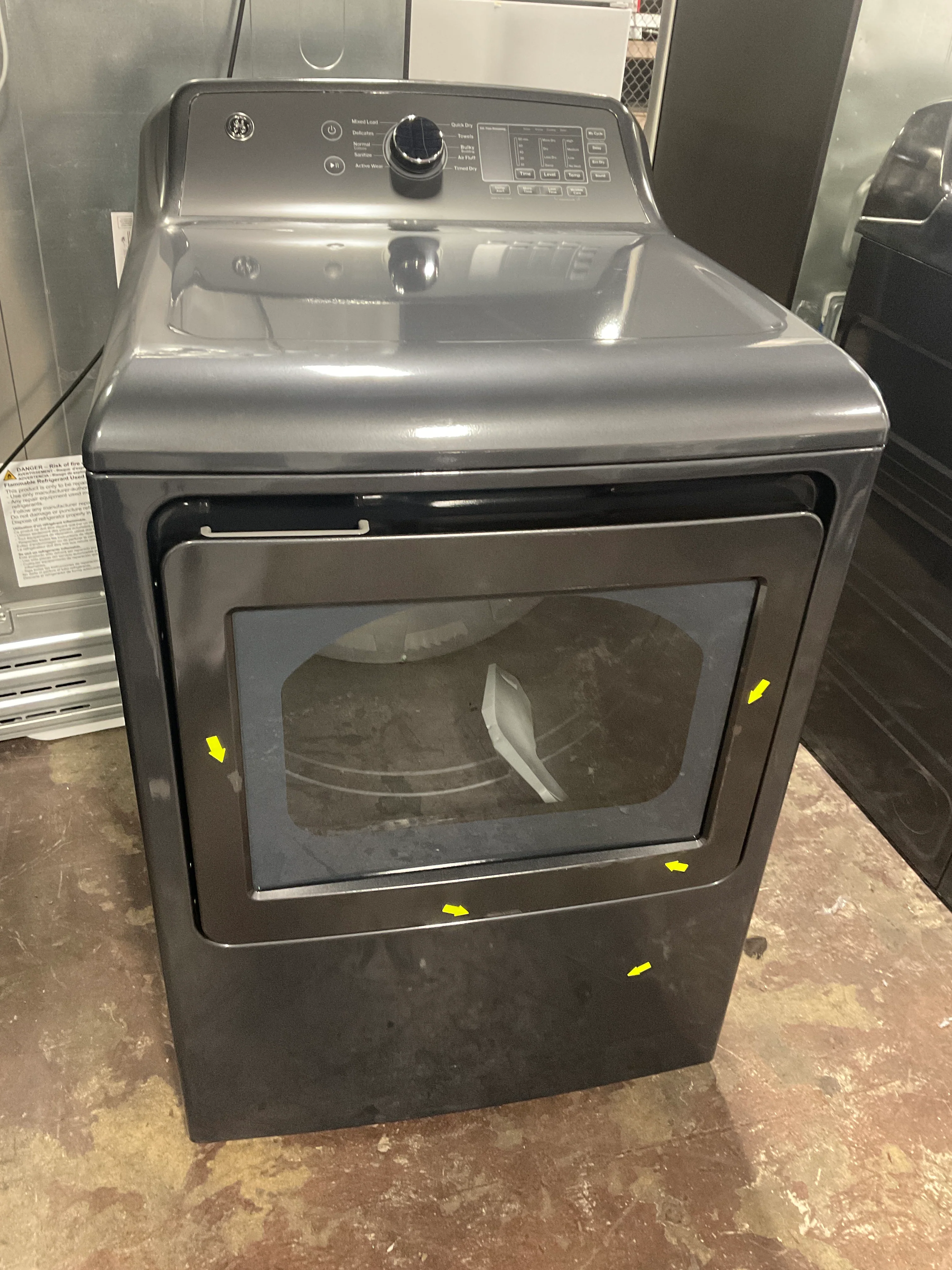 GE GE® 7.4 cu. ft. Capacity Electric Dryer with Up To 120 ft. Venting and Sensor Dry - Image 14