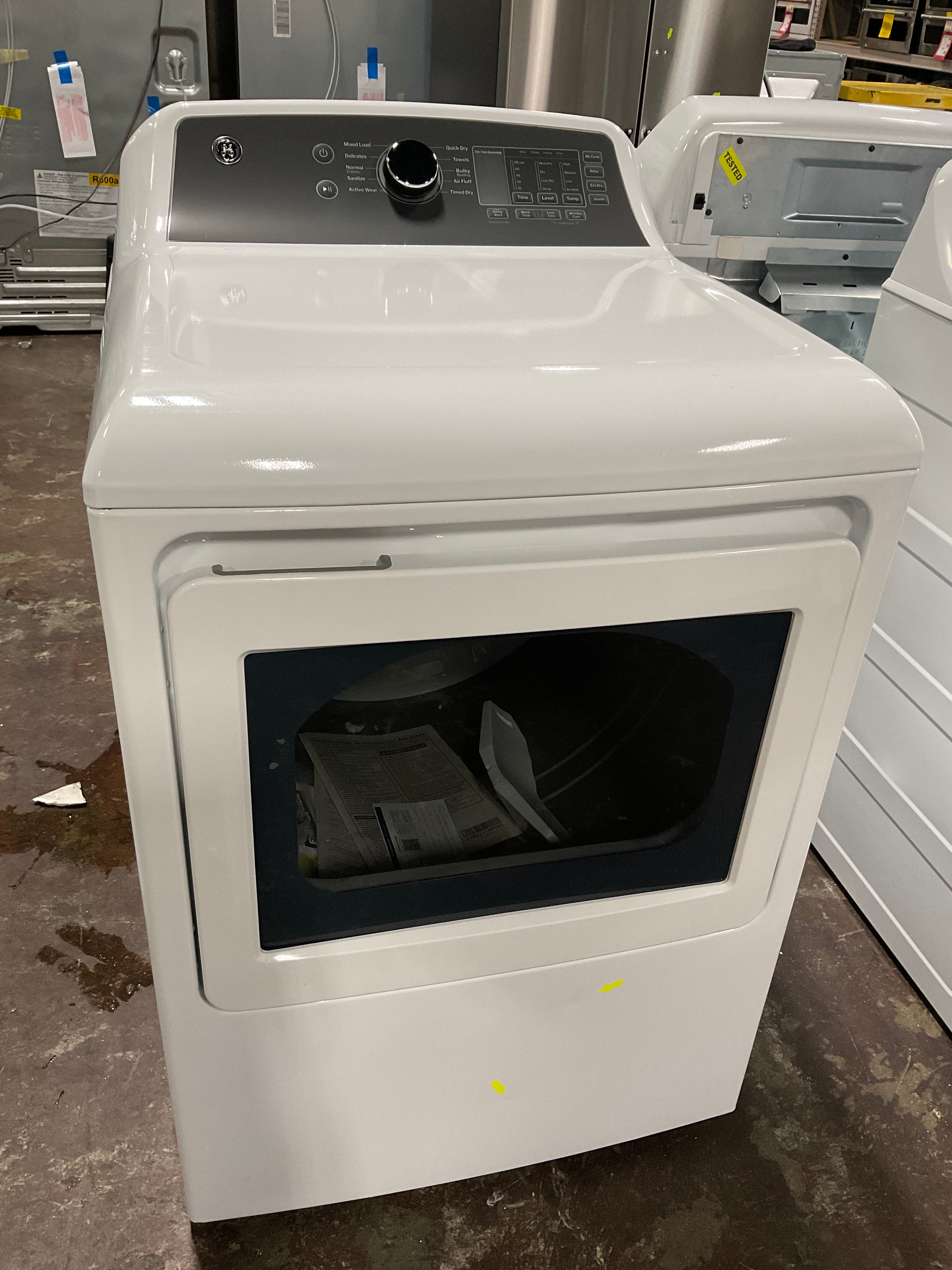 GE GE® 7.4 cu. ft. Capacity Electric Dryer with Up To 120 ft. Venting and Sensor Dry - Image 17