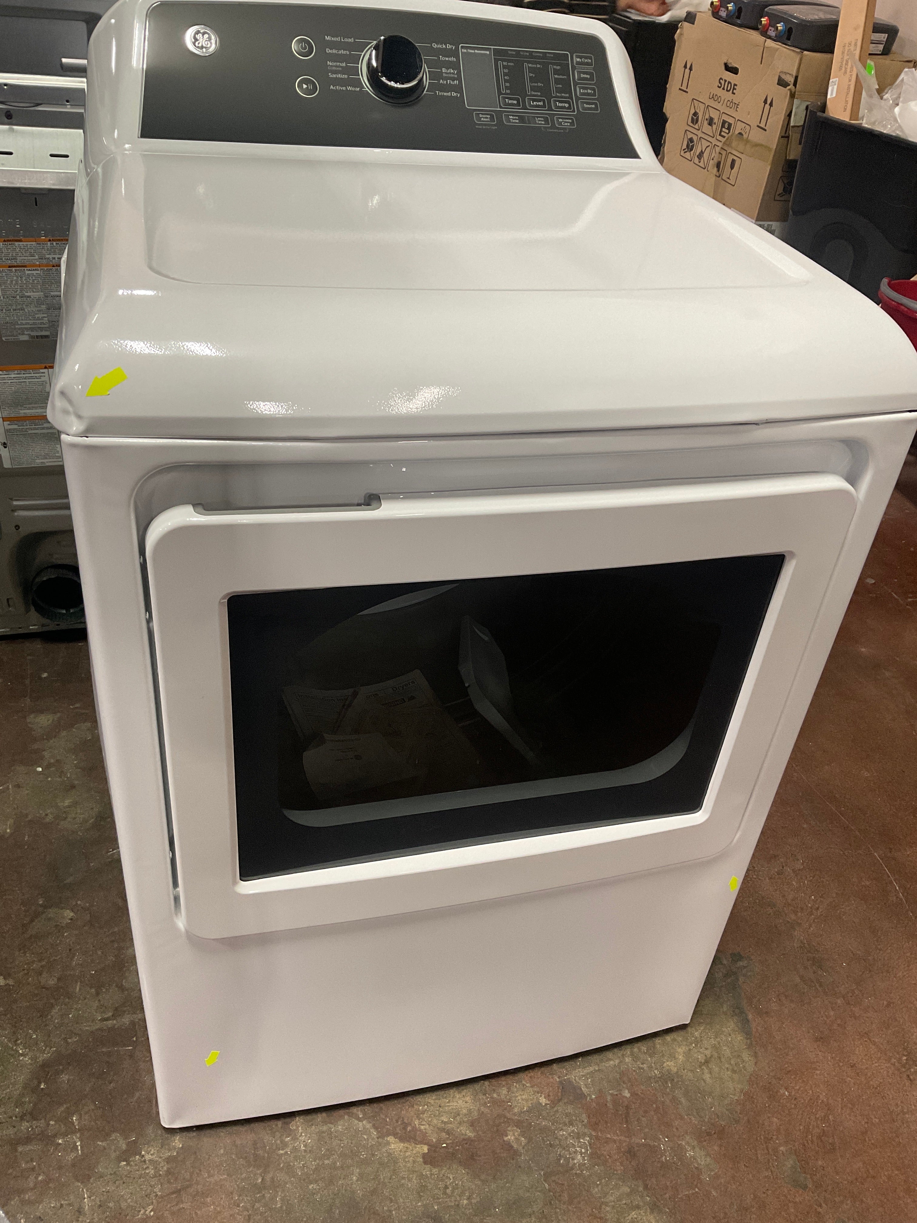 GE GE® 7.4 cu. ft. Capacity Electric Dryer with Up To 120 ft. Venting and Sensor Dry - Image 9