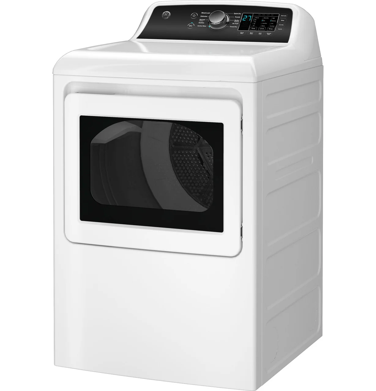 GE® 7.4 cu. ft. Capacity Gas Dryer with Up To 120 ft. Venting and Sensor Dry - Image 3