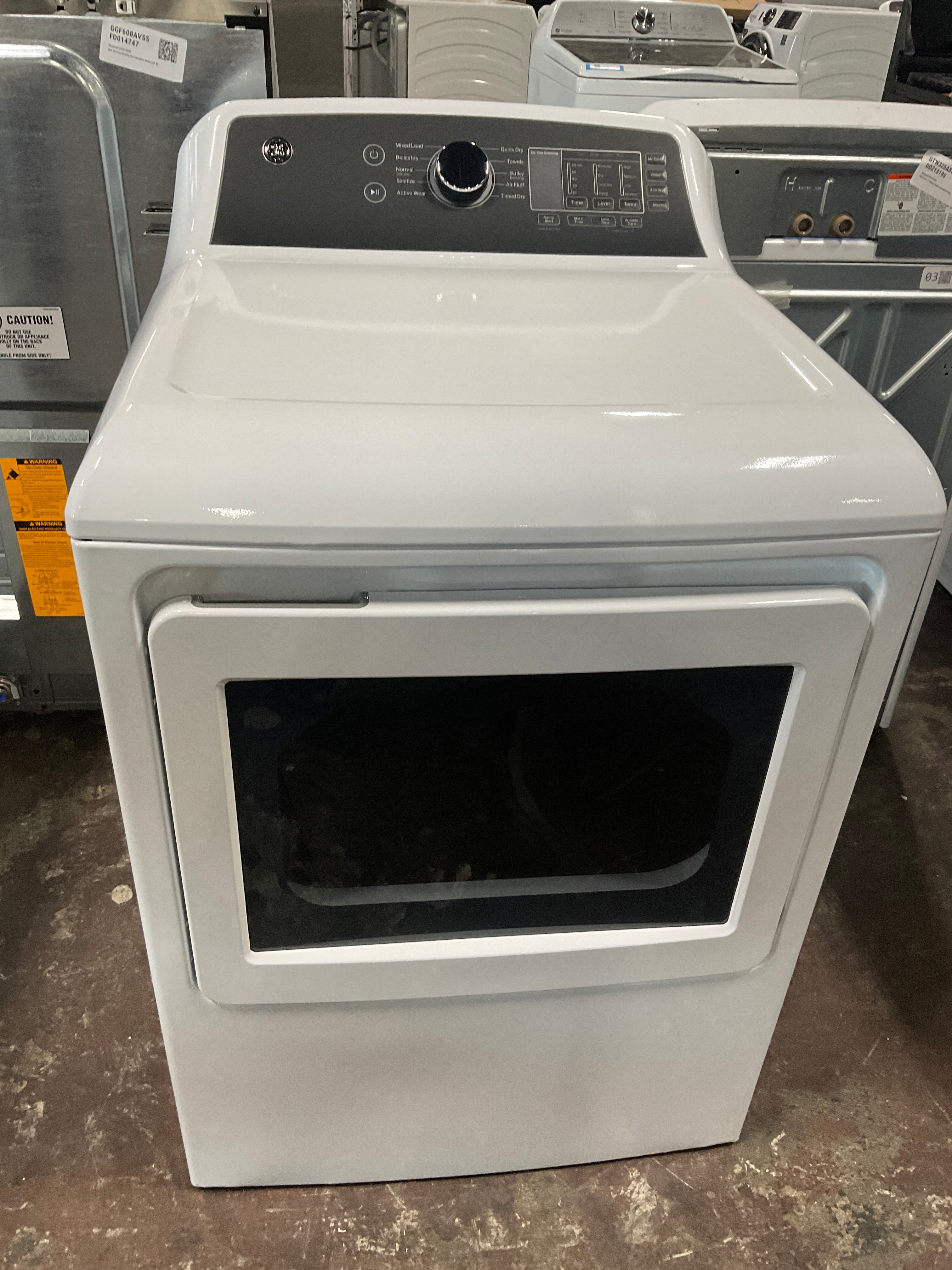 GE® 7.4 cu. ft. Capacity Gas Dryer with Up To 120 ft. Venting and Sensor Dry - Image 6