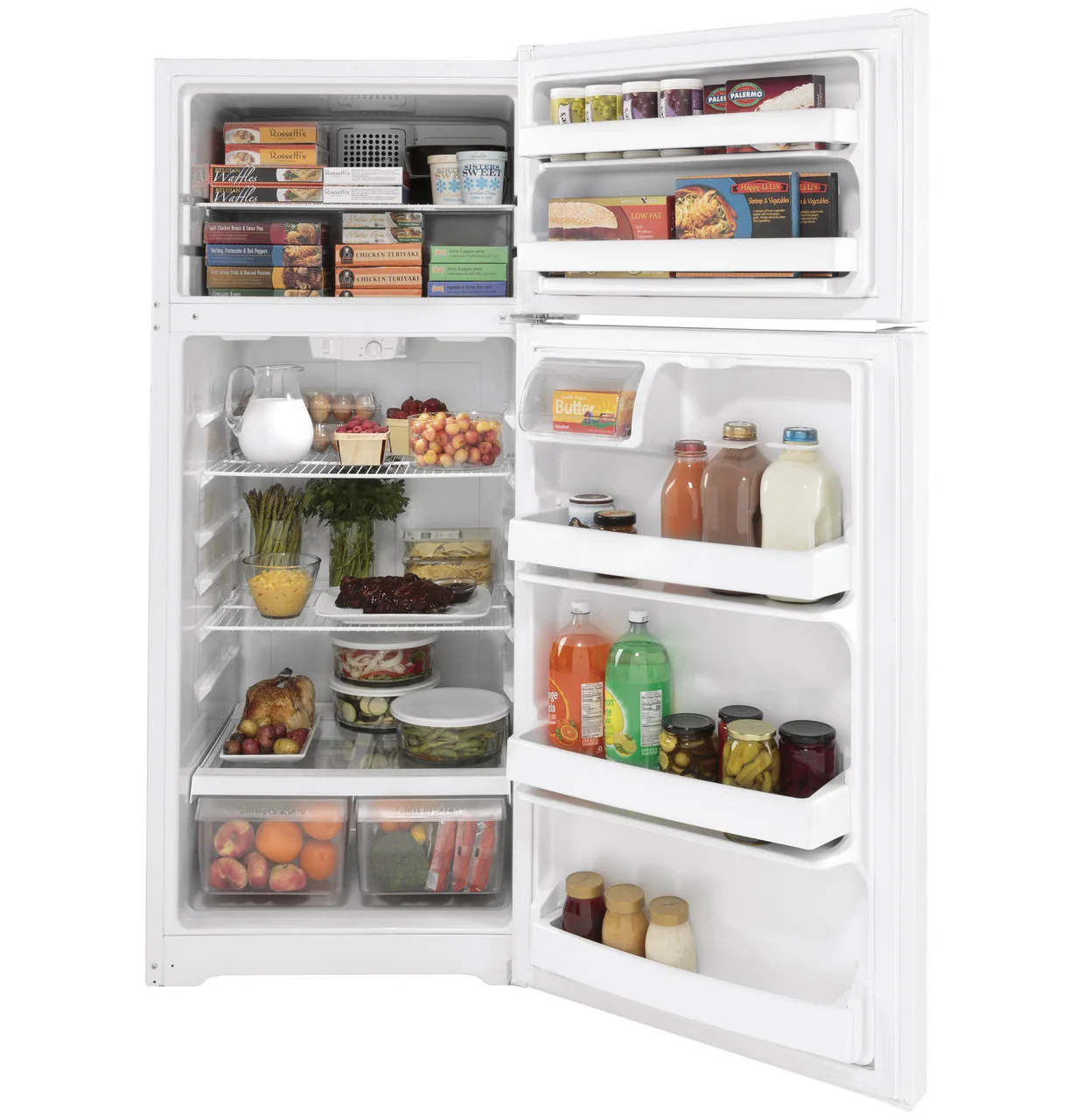 GE® ENERGY STAR® 17.5 Cu. Ft. Top-Freezer Refrigerator - Image 3