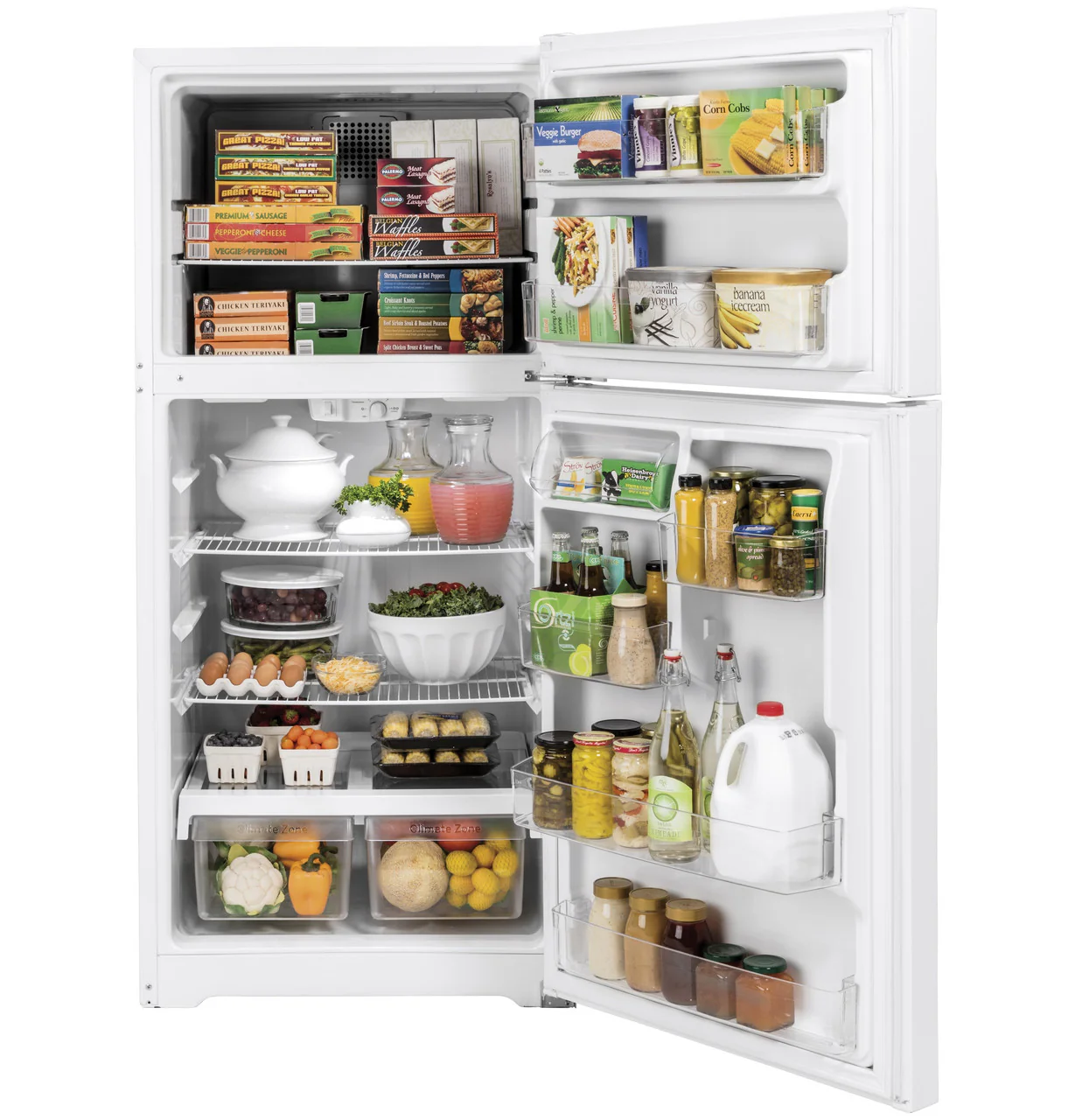 GE GE® ENERGY STAR® 19.2 Cu. Ft. Top-Freezer Refrigerator - Image 3