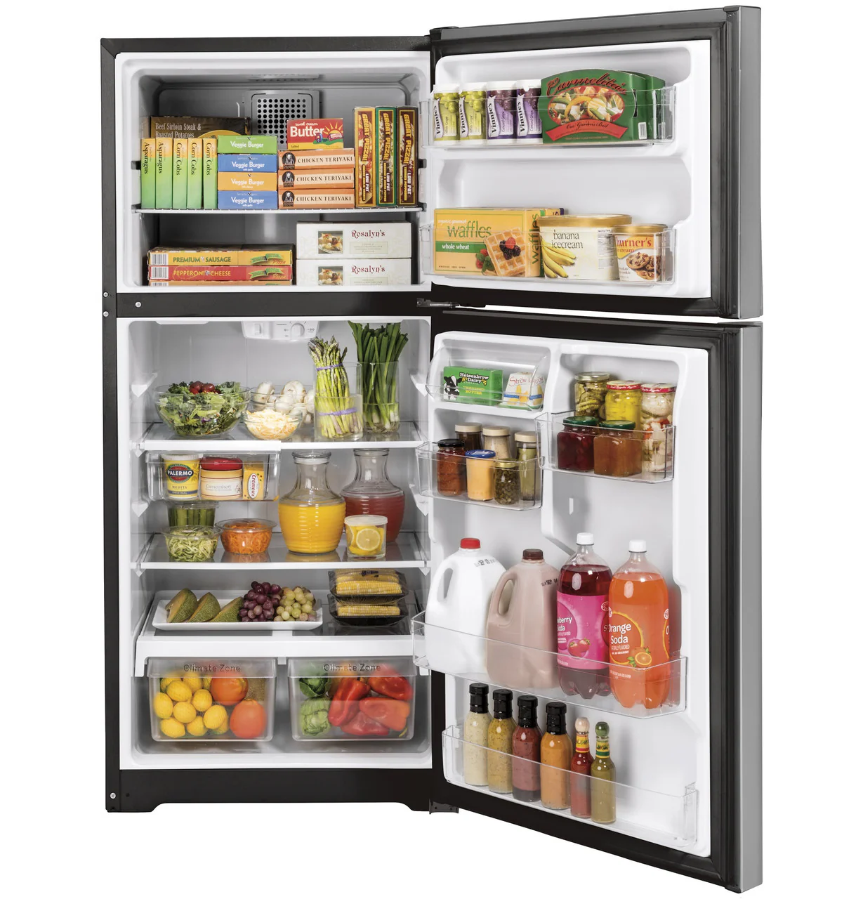 GE GE® ENERGY STAR® 19.2 Cu. Ft. Top-Freezer Refrigerator - Image 3