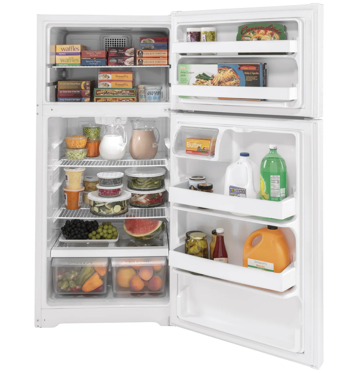 GE GE® 15.6 Cu. Ft. Top-Freezer Refrigerator - Image 3