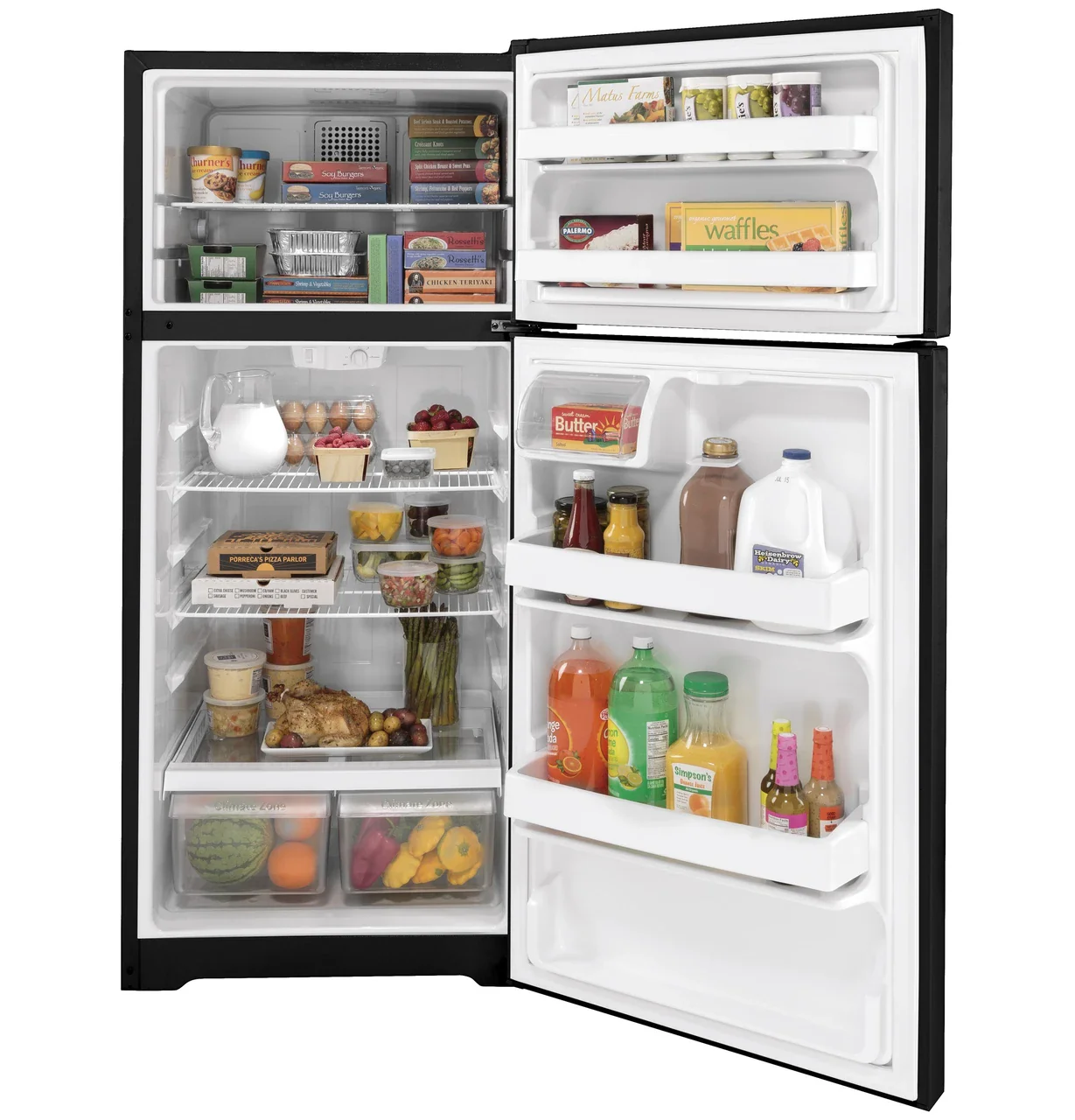 GE® 16.6 Cu. Ft. Top-Freezer Refrigerator - Image 3