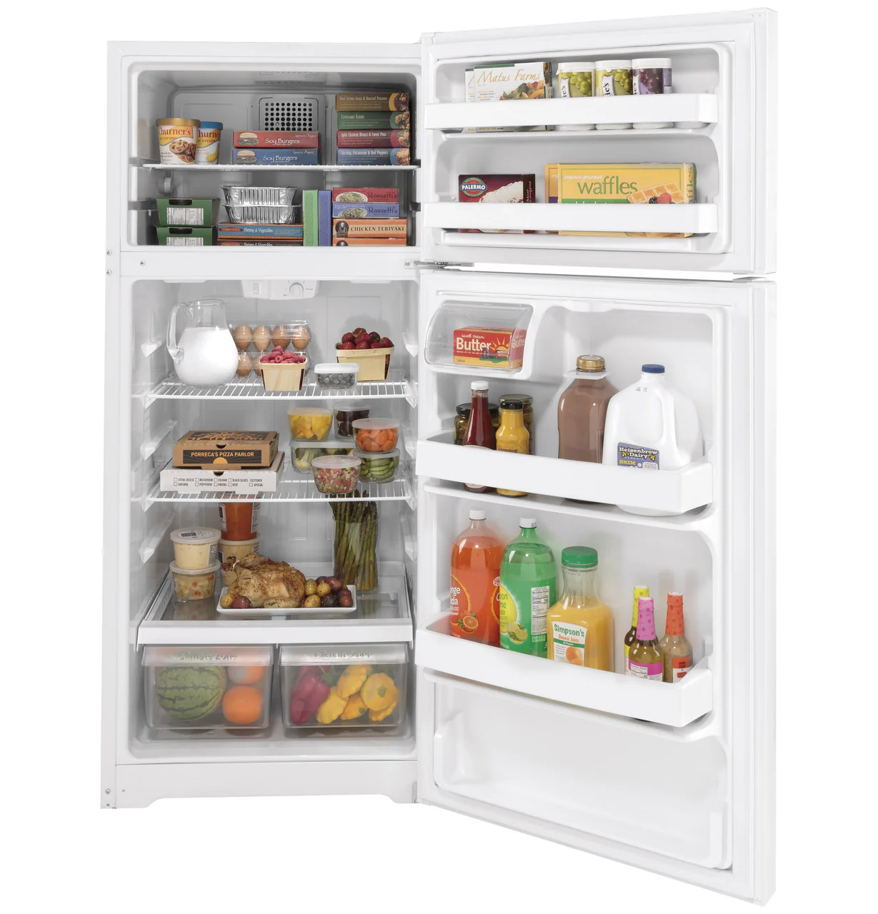 GE GE® 16.6 Cu. Ft. Top-Freezer Refrigerator - Image 3