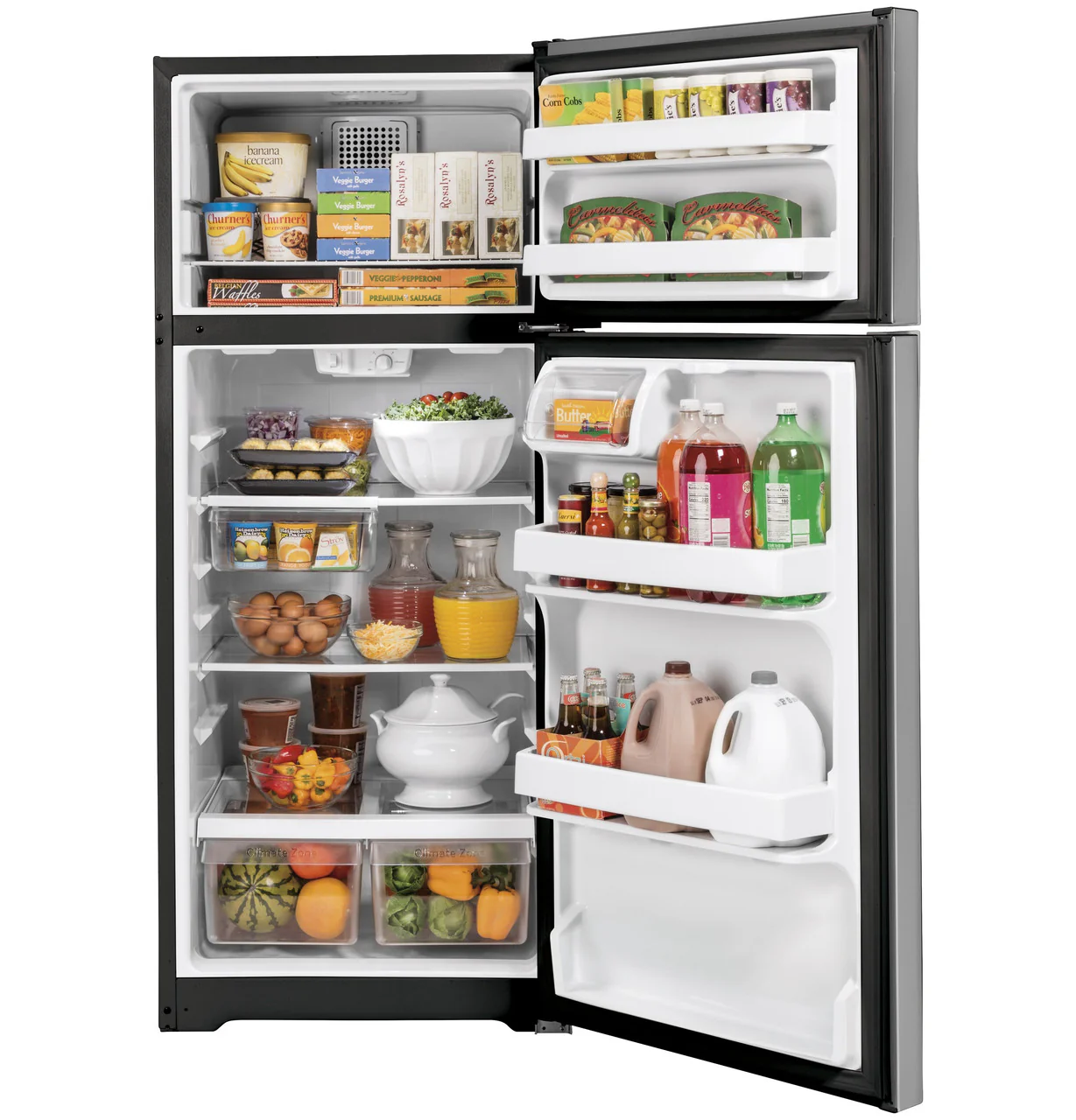 GE GE® 16.6 Cu. Ft. Top-Freezer Refrigerator - Image 3
