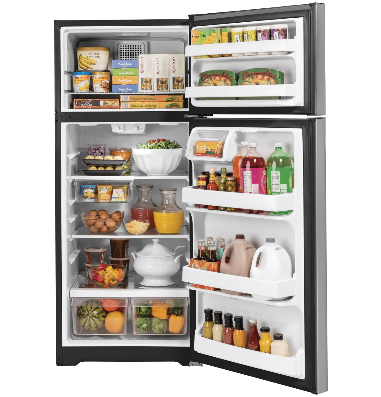 GE® 17.5 Cu. Ft. Top-Freezer Refrigerator - Image 2