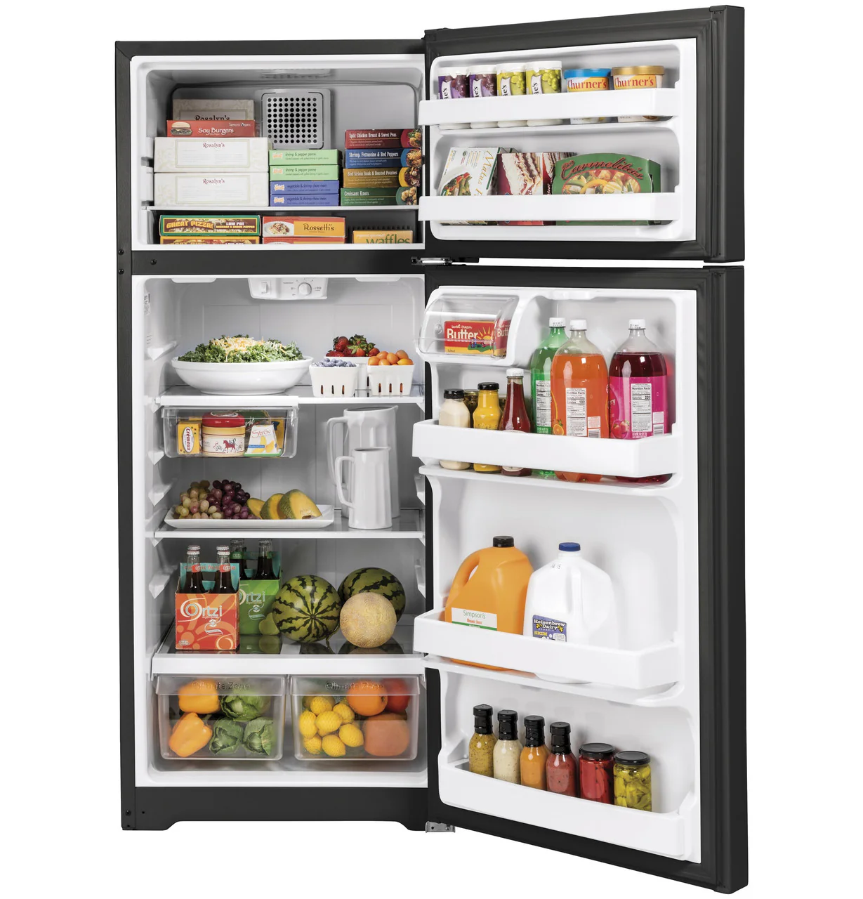 GE® 17.5 Cu. Ft. Top-Freezer Refrigerator - Image 3