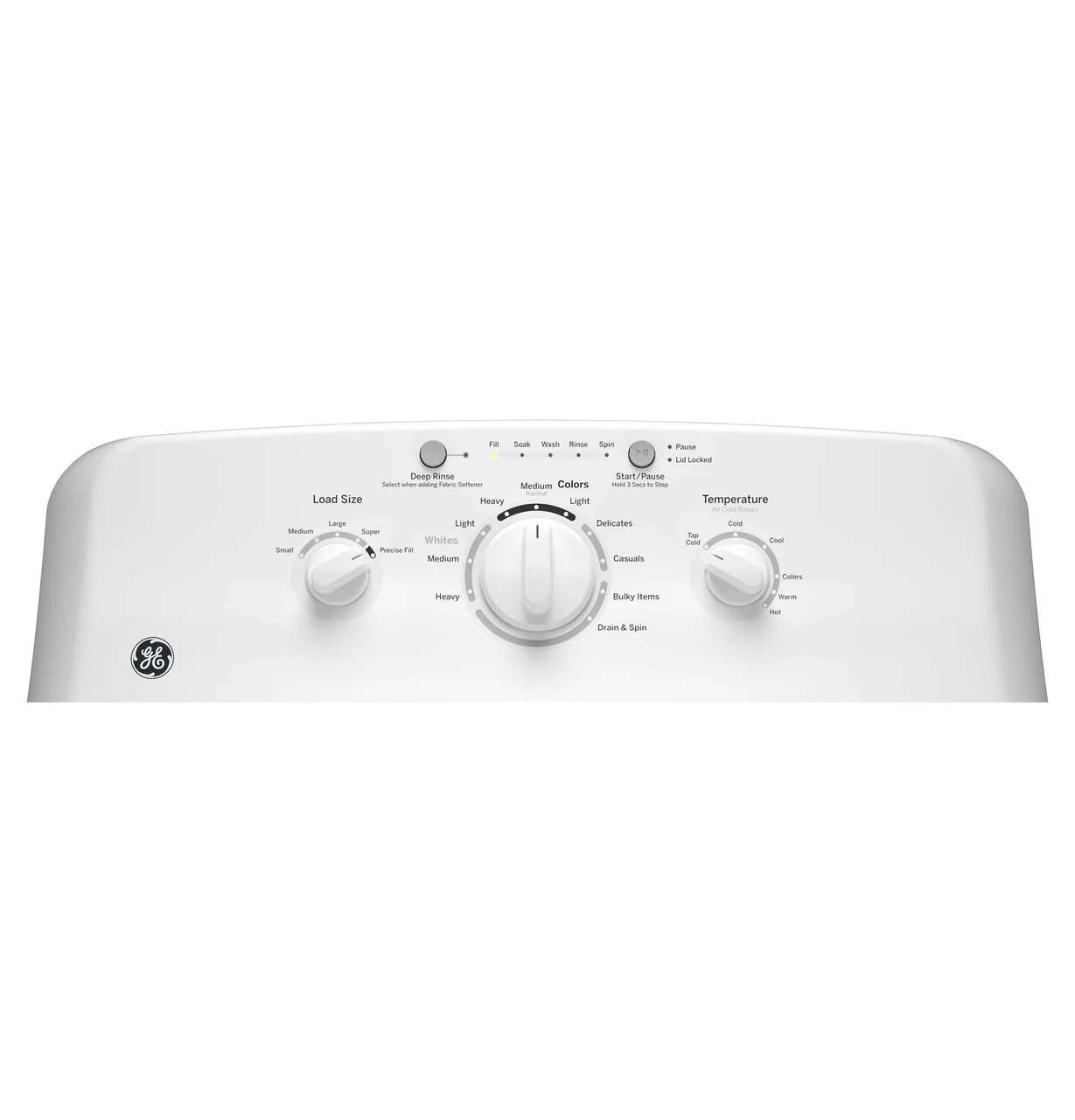 GE® 4.0 cu. ft. Capacity Washer with Stainless Steel Basket and Water Level Control - Image 3
