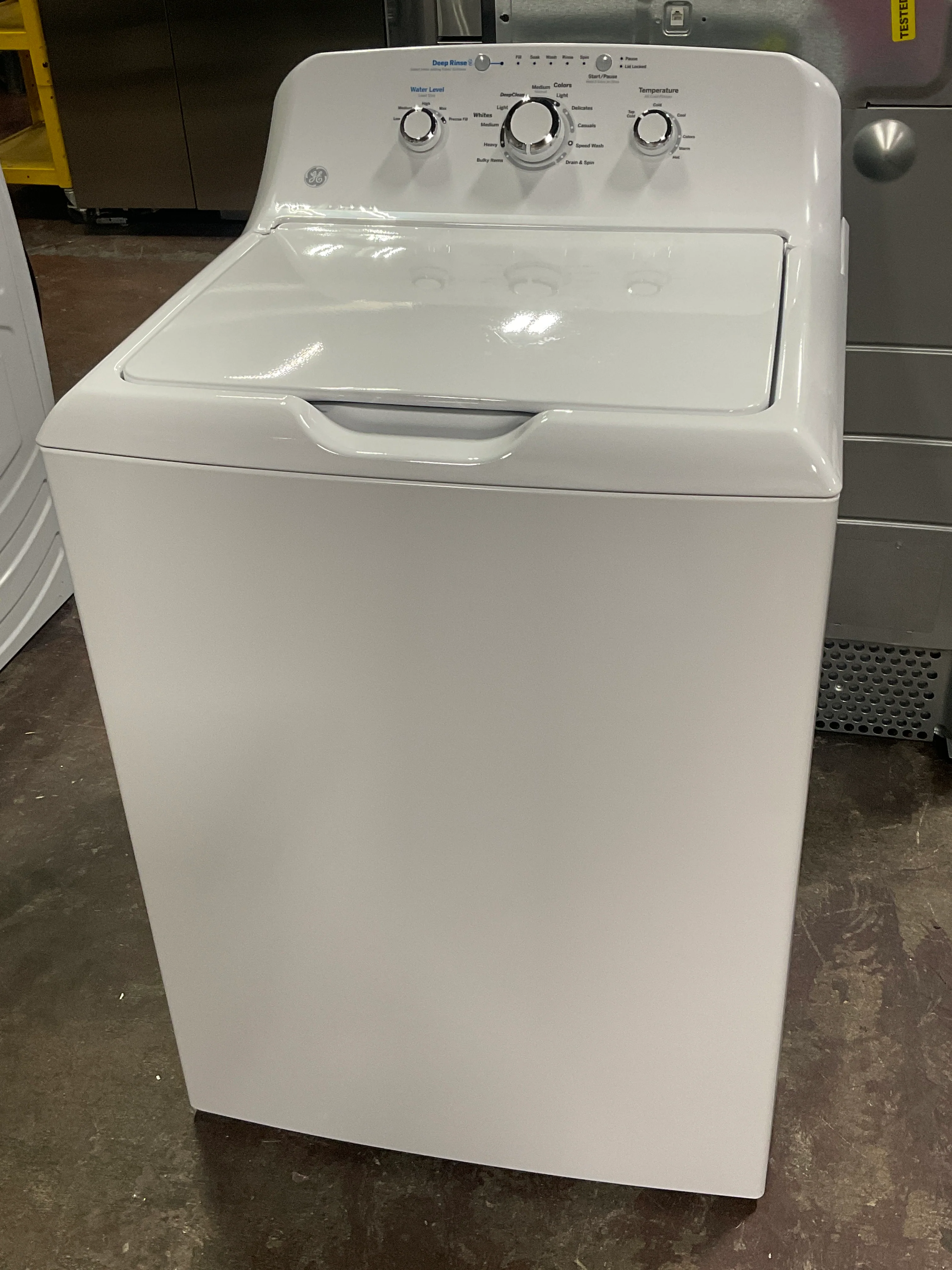 GE GE® 4.0 cu. ft. Capacity Washer with Stainless Steel Basket and Water Level Control - Image 11