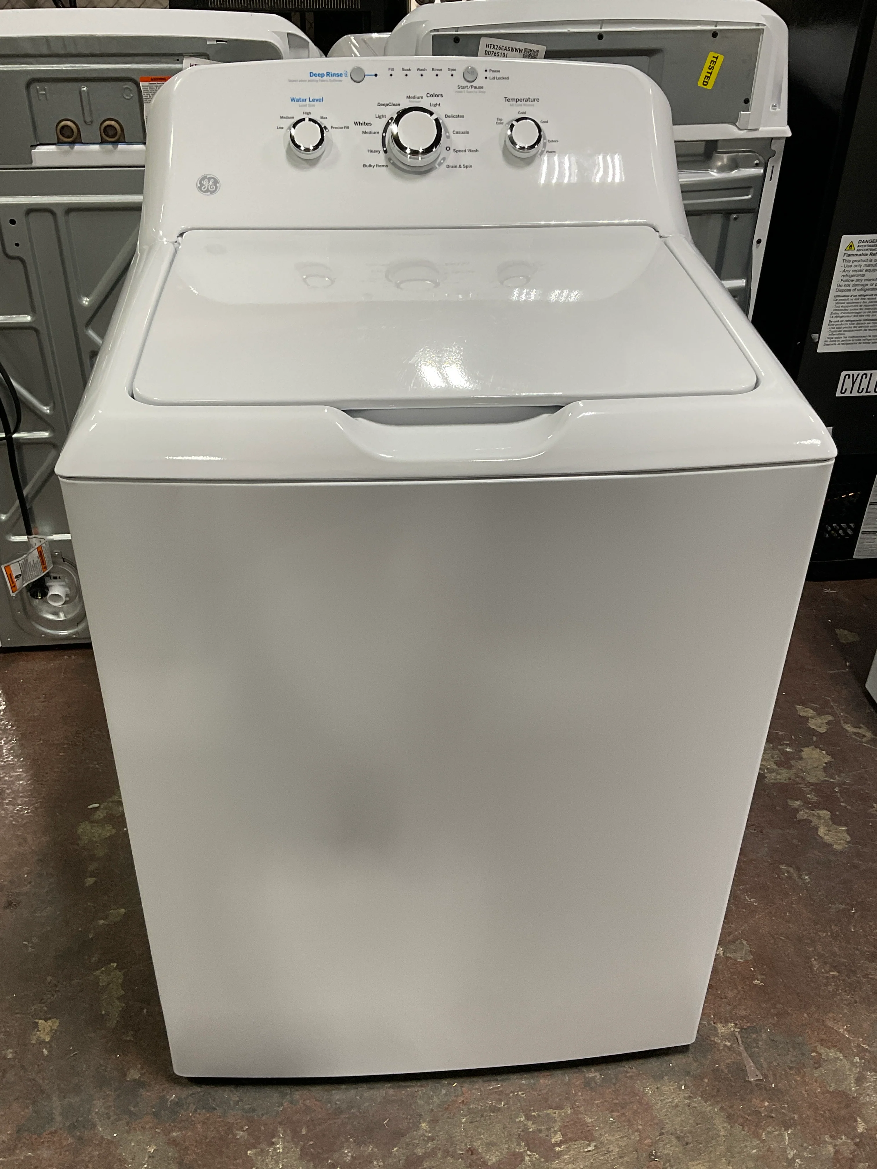 GE GE® 4.0 cu. ft. Capacity Washer with Stainless Steel Basket and Water Level Control - Image 8