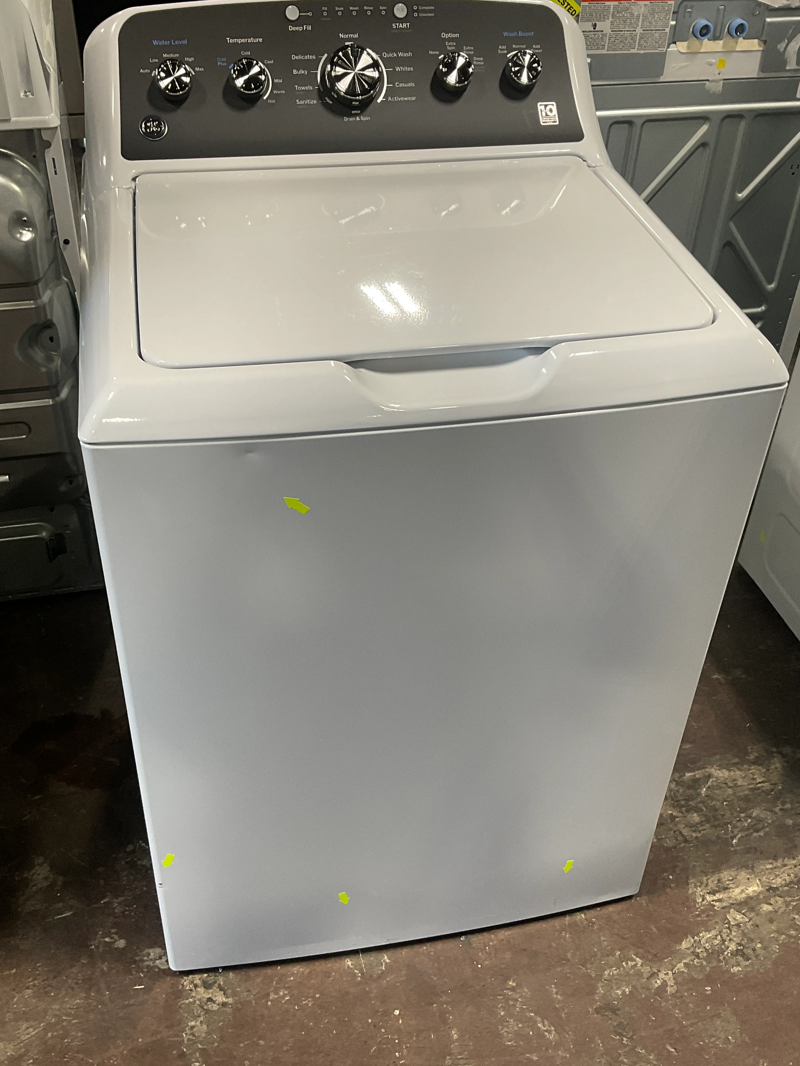 GE GE® 4.5 cu. ft. Capacity Washer with Stainless Steel Basket, Cold Plus and Wash Boost - Image 12