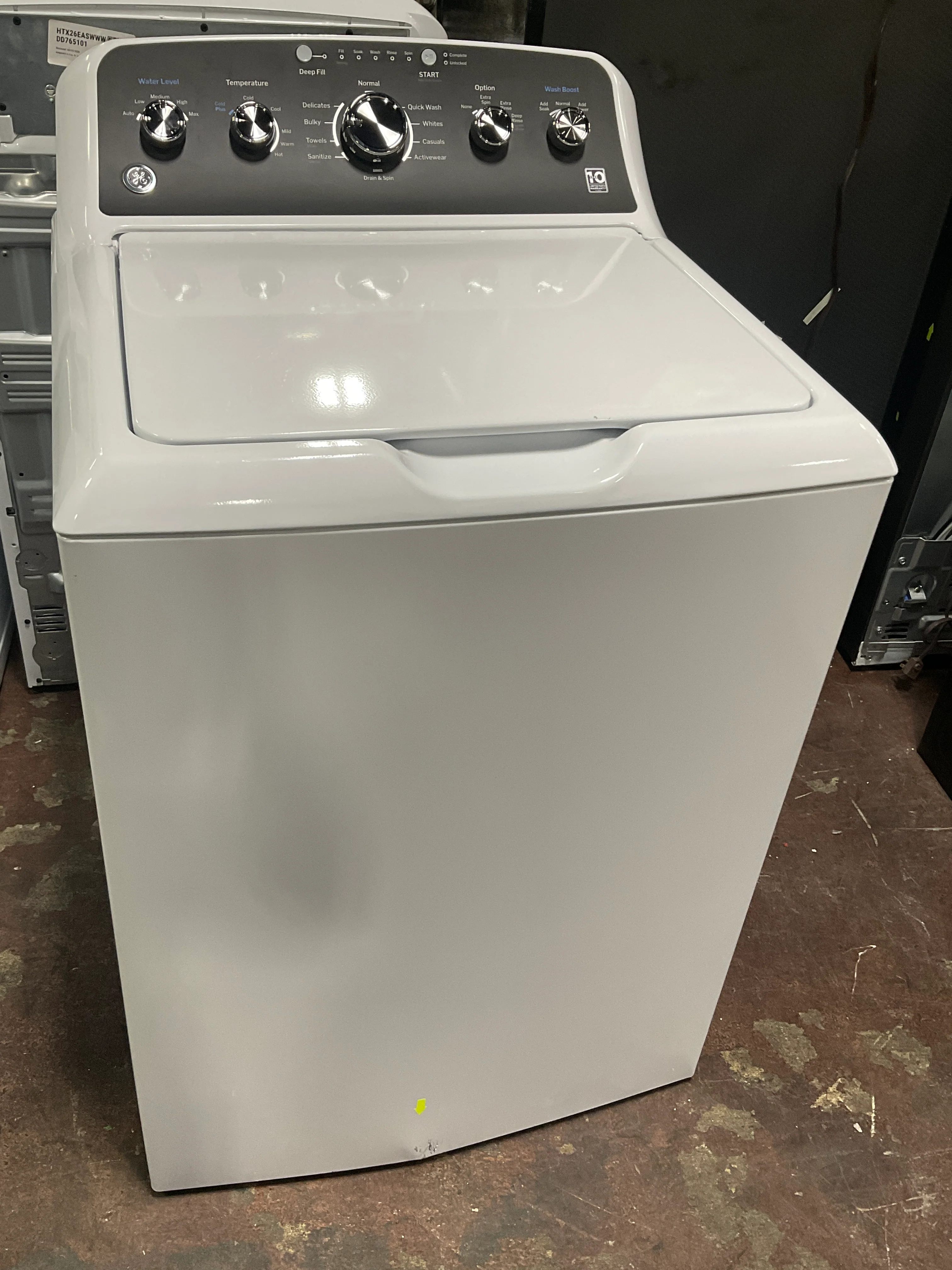 GE GE® 4.5 cu. ft. Capacity Washer with Stainless Steel Basket, Cold Plus and Wash Boost - Image 16