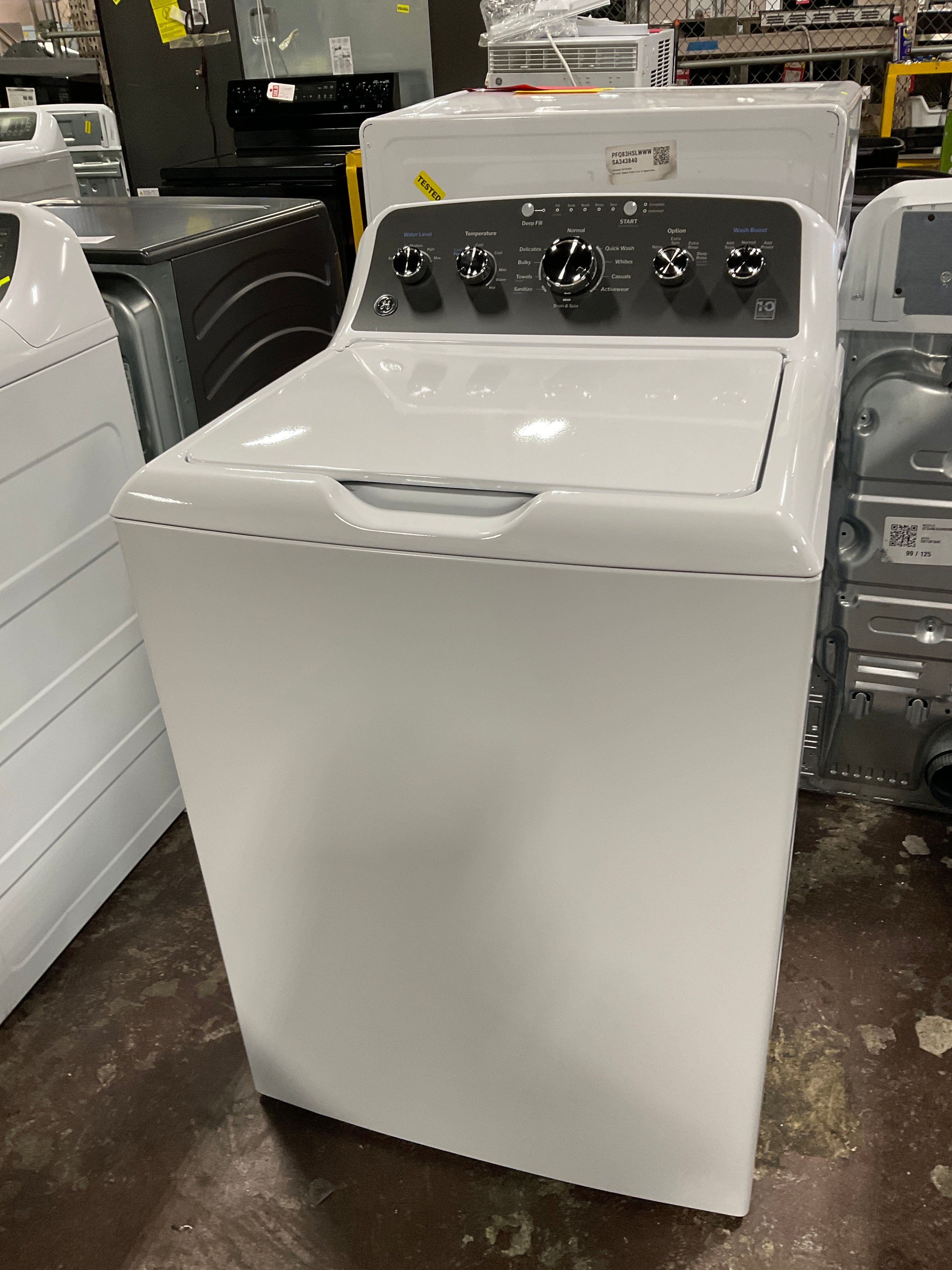 GE GE® 4.5 cu. ft. Capacity Washer with Stainless Steel Basket, Cold Plus and Wash Boost - Image 20