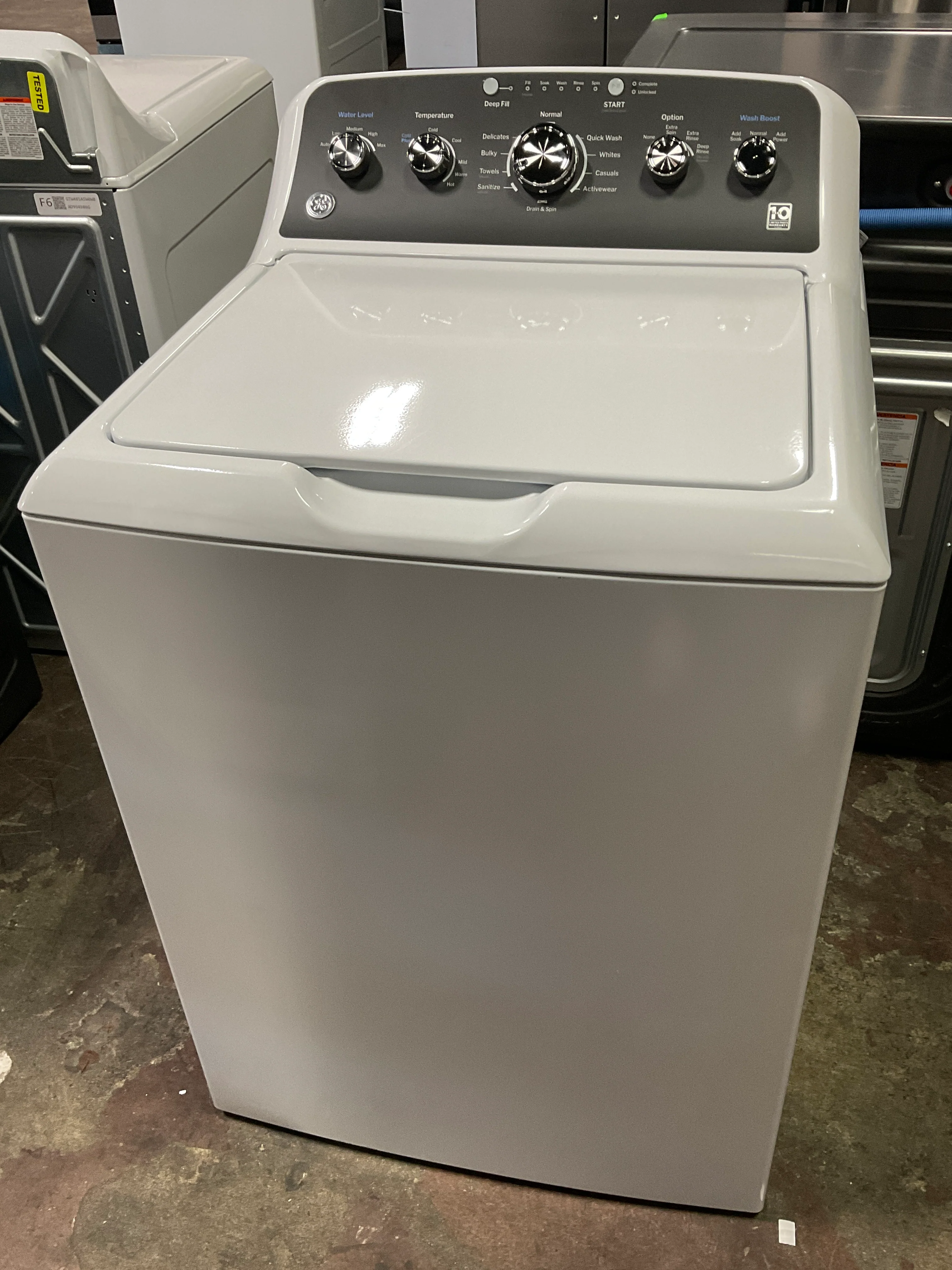 GE GE® 4.5 cu. ft. Capacity Washer with Stainless Steel Basket, Cold Plus and Wash Boost - Image 24