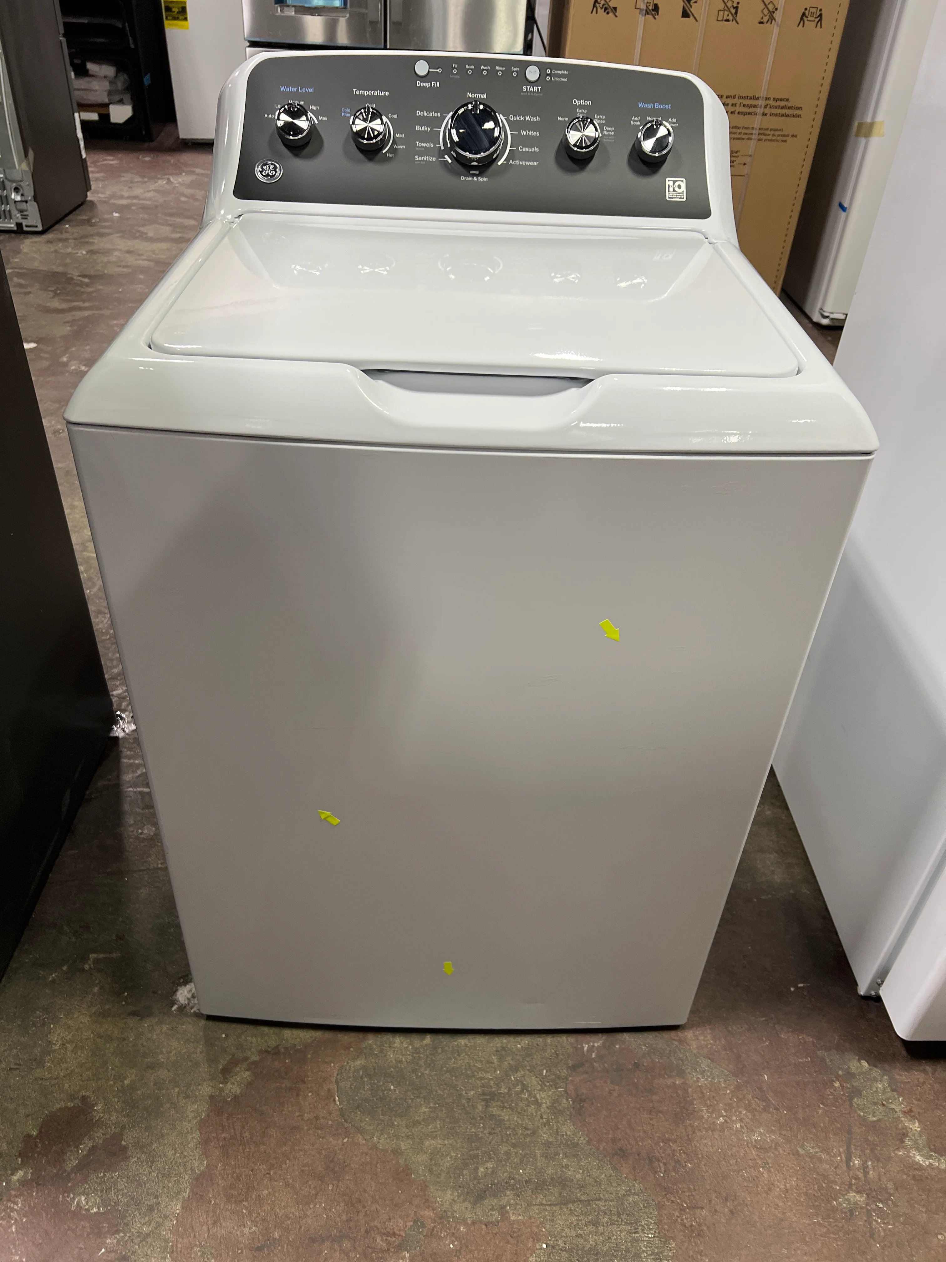 GE GE® 4.5 cu. ft. Capacity Washer with Stainless Steel Basket, Cold Plus and Wash Boost - Image 33