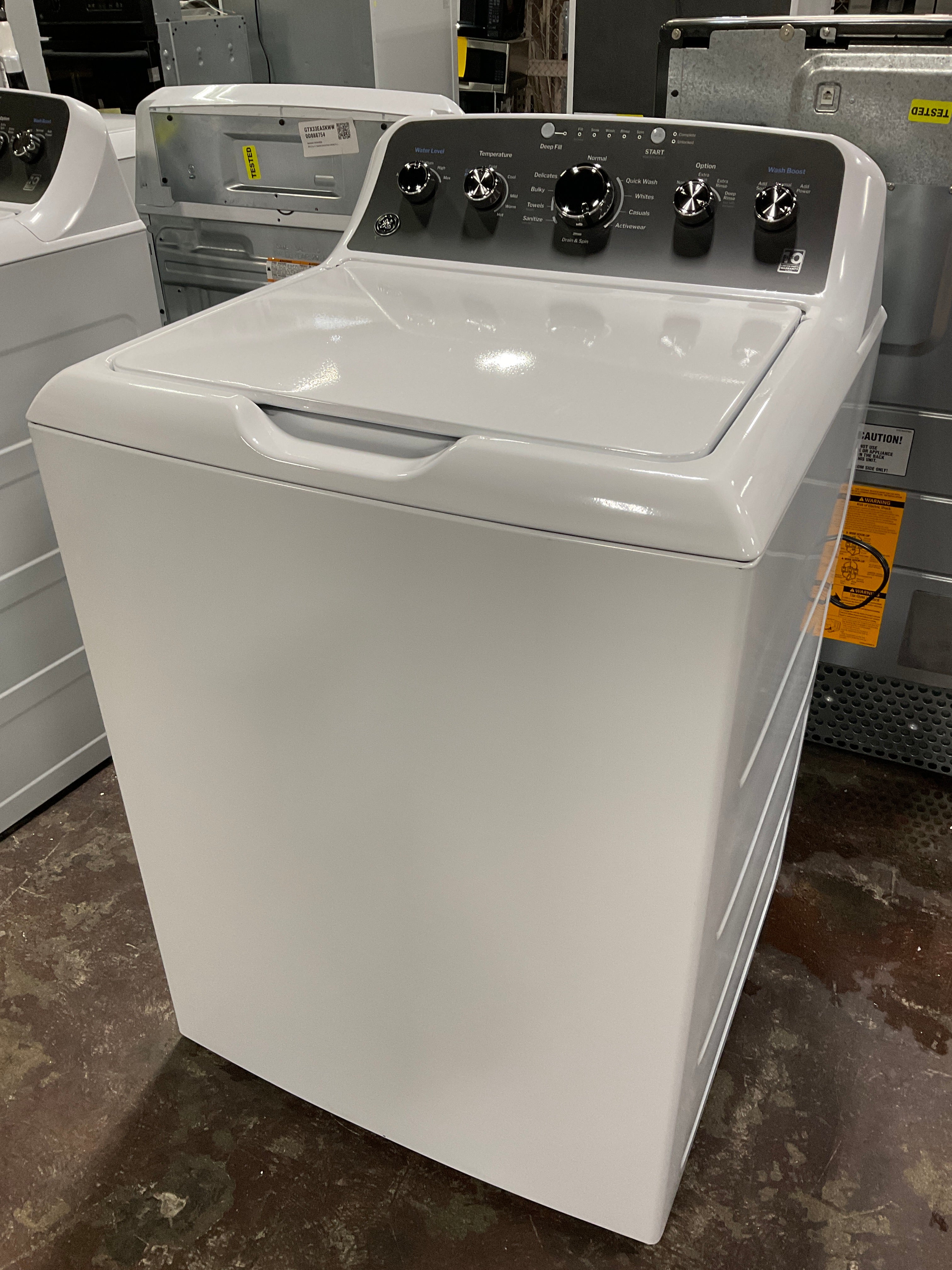 GE GE® 4.5 cu. ft. Capacity Washer with Stainless Steel Basket, Cold Plus and Wash Boost - Image 40