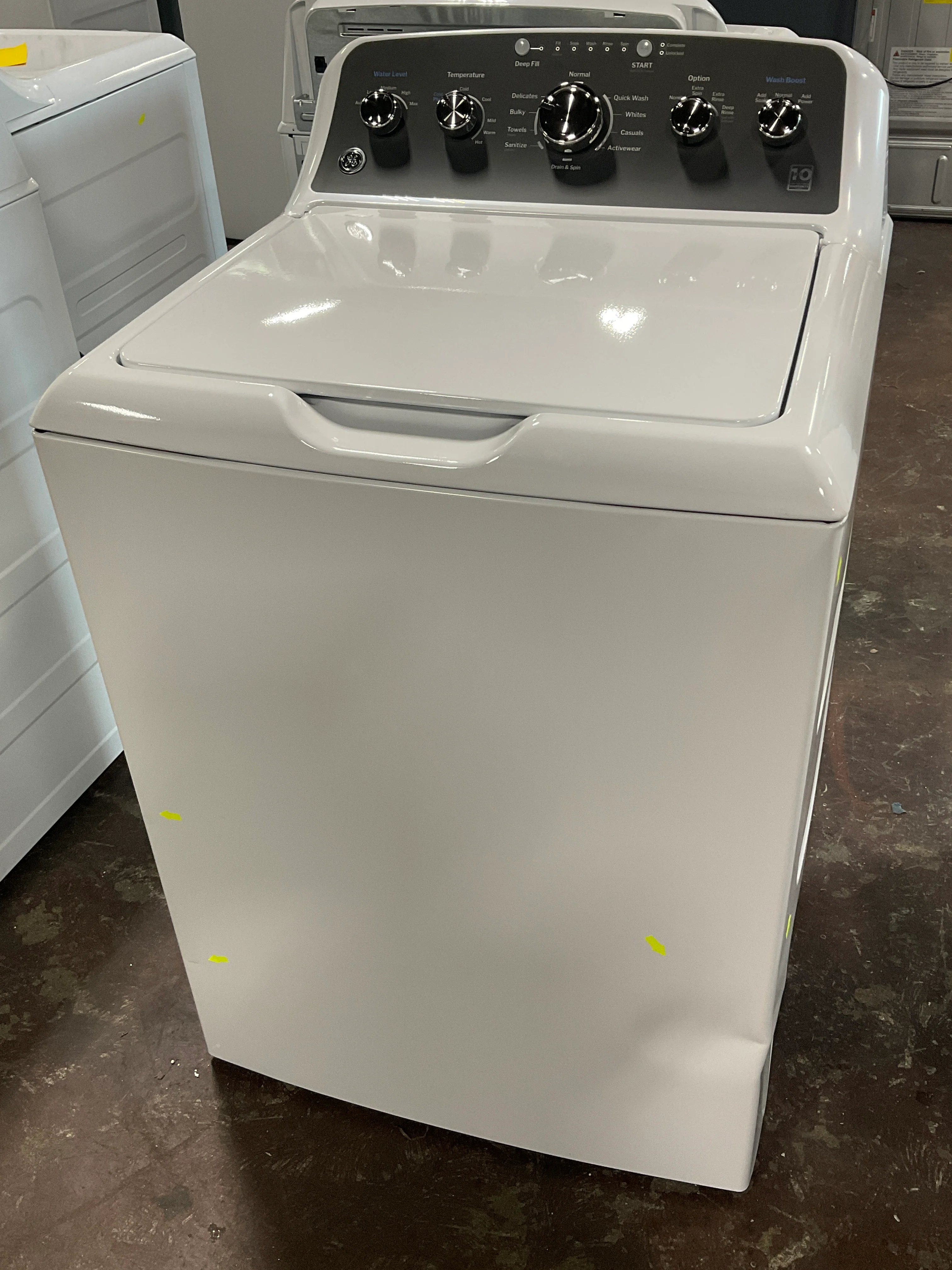 GE GE® 4.5 cu. ft. Capacity Washer with Stainless Steel Basket, Cold Plus and Wash Boost - Image 6