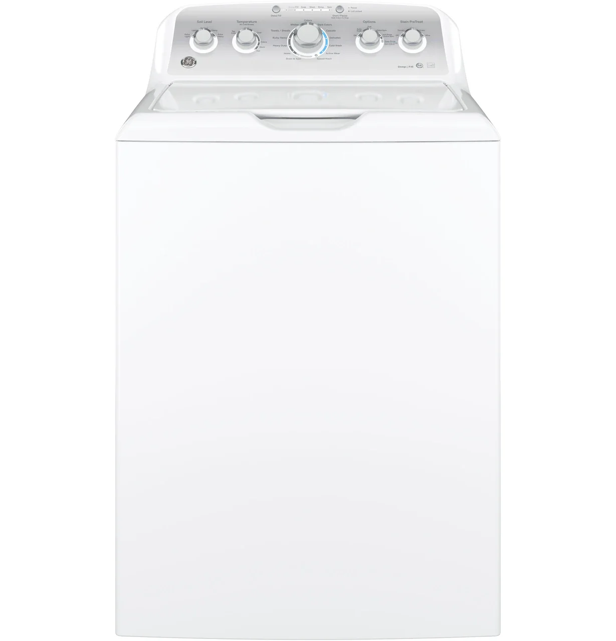 GE GE® ENERGY STAR® 4.4 cu. ft. stainless steel capacity washer