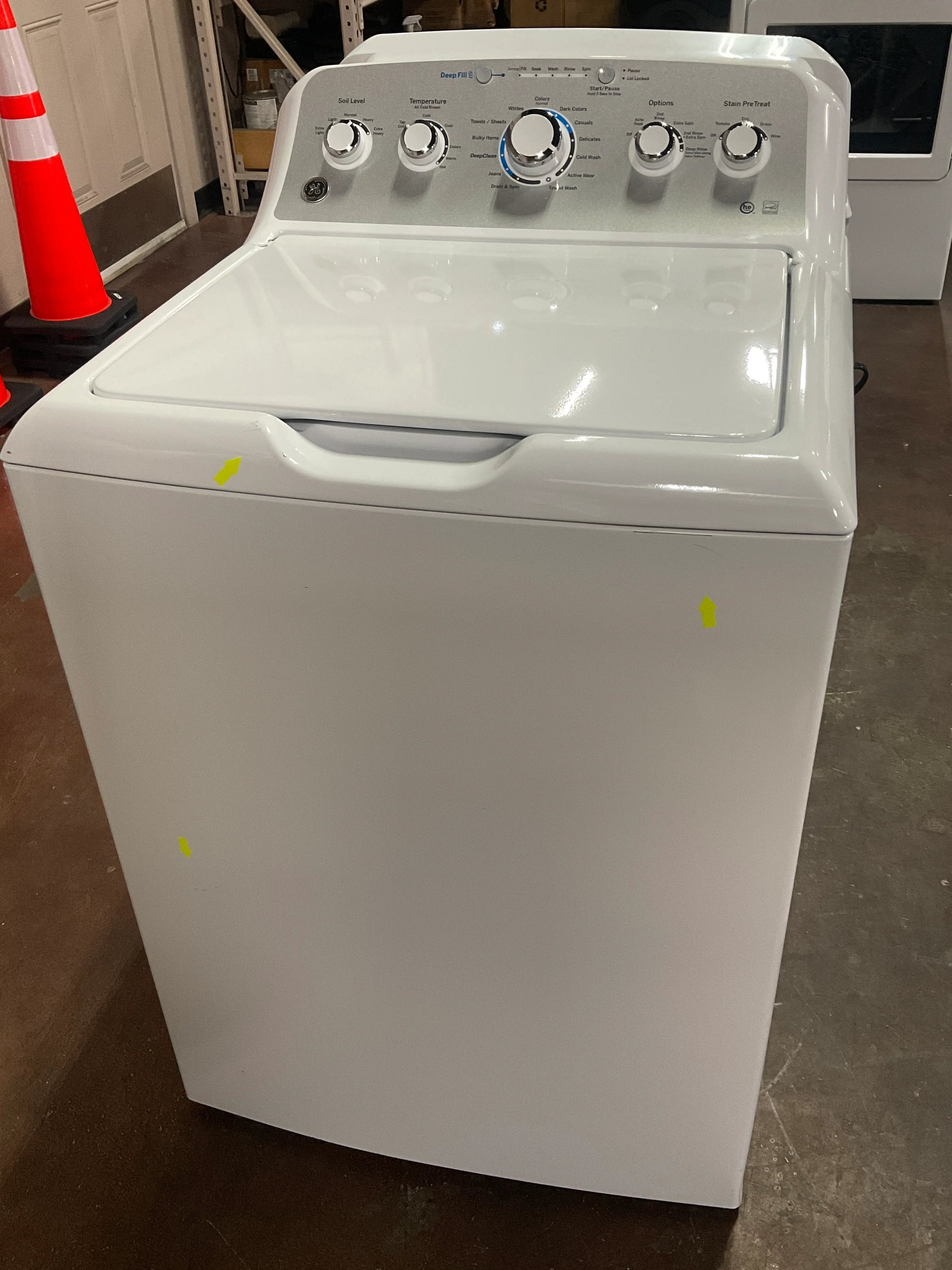 GE® ENERGY STAR® 4.6 cu. ft. Capacity Washer with Stainless Steel Basket - Image 6