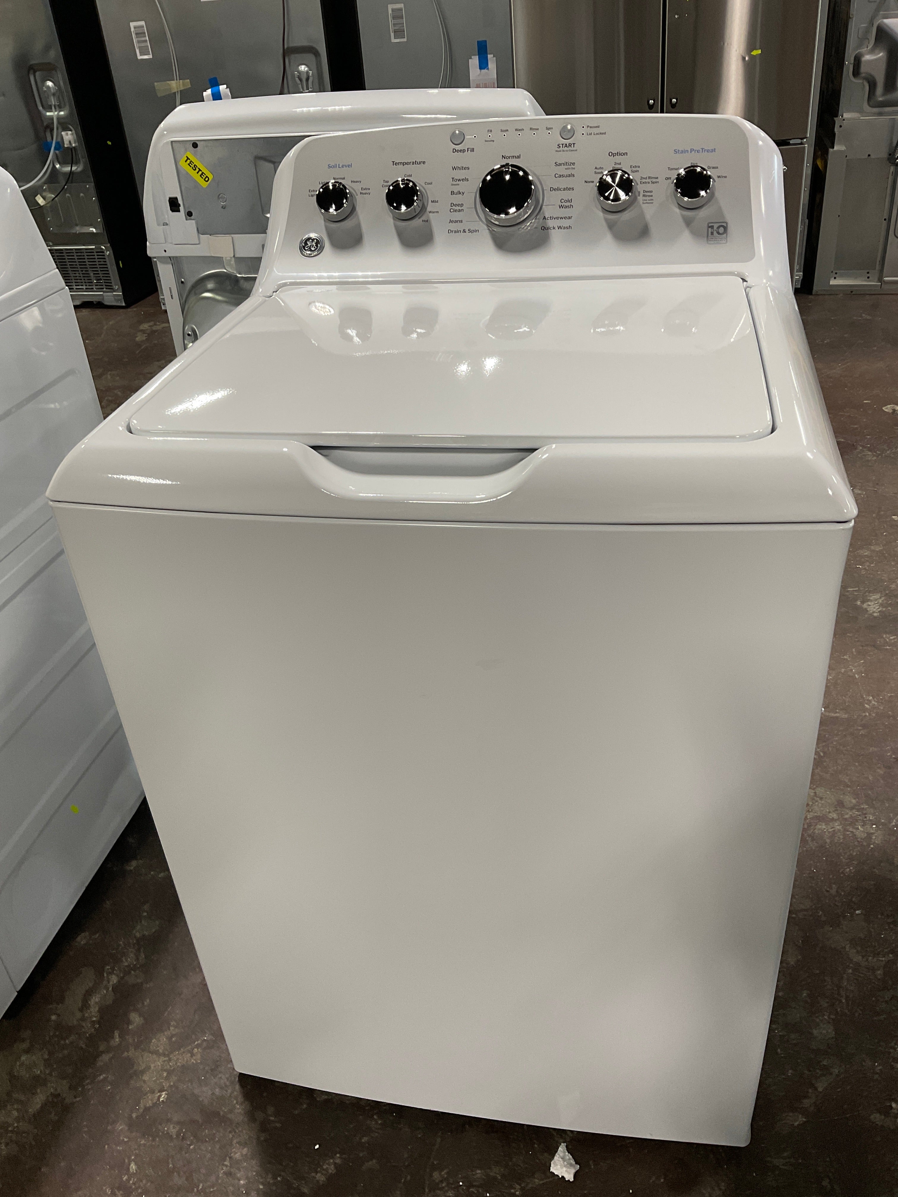 GE GE® ENERGY STAR® 4.6 cu. ft. Capacity Washer with Stainless Steel Basket and Stain PreTreat - Image 11