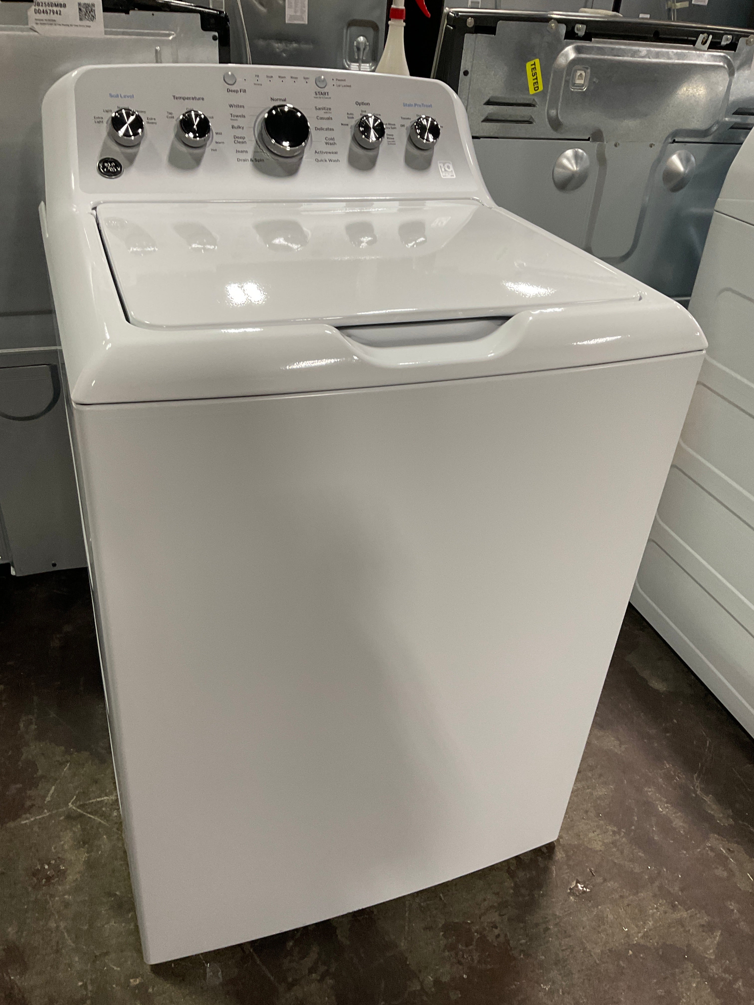 GE GE® ENERGY STAR® 4.6 cu. ft. Capacity Washer with Stainless Steel Basket and Stain PreTreat - Image 12