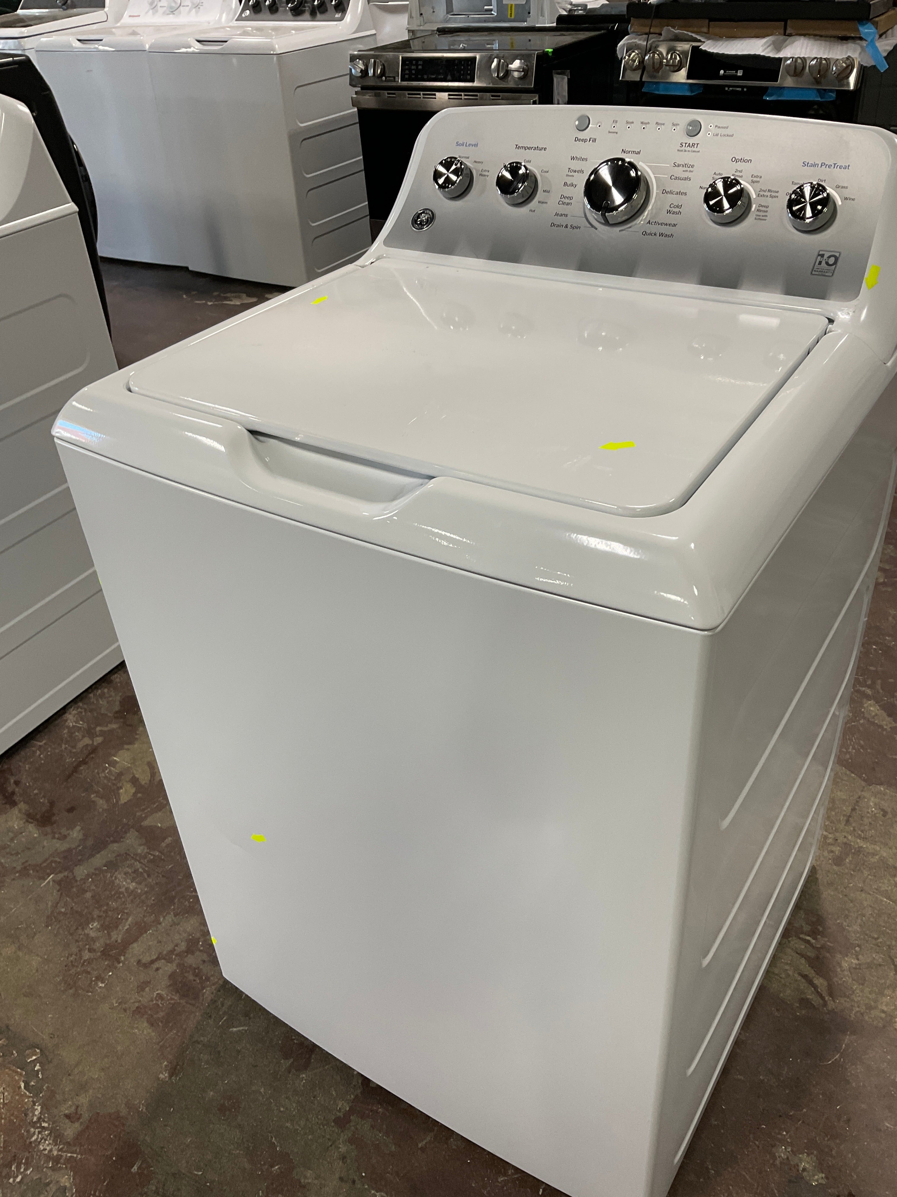GE GE® ENERGY STAR® 4.6 cu. ft. Capacity Washer with Stainless Steel Basket and Stain PreTreat - Image 6