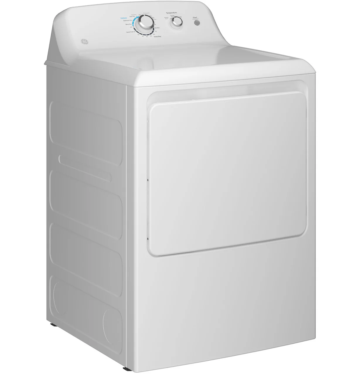 GE 6.2 cu. ft. Capacity Electric Dryer with Up To 120 ft. Venting and Shallow Depth - Image 5