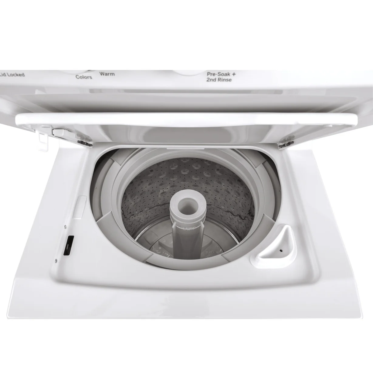 GE Unitized Spacemaker® 2.3 cu. ft. Capacity Washer with Stainless Steel Basket and 4.4 cu. ft. Capacity Gas Dryer - Image 3