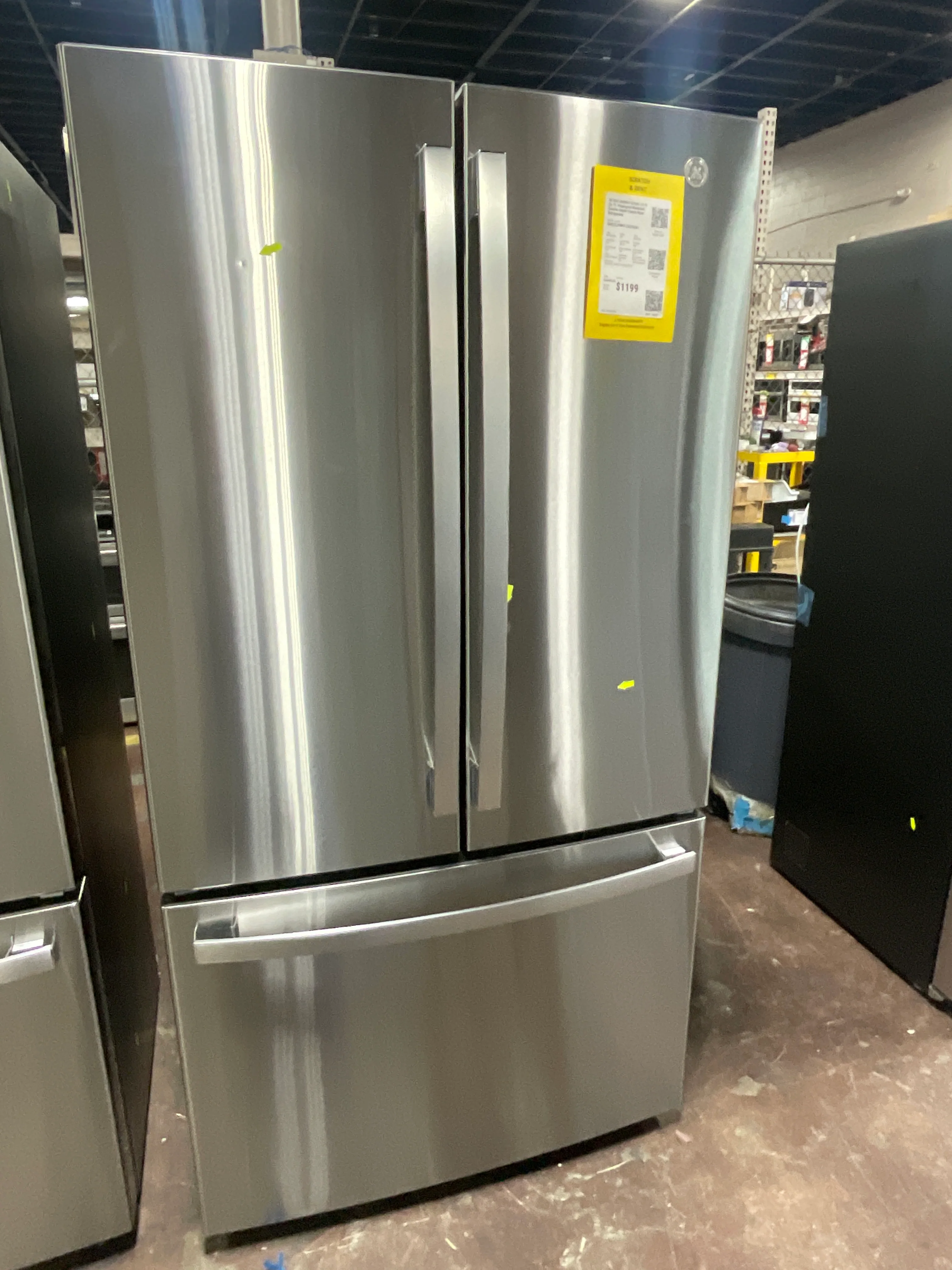 GE GE® ENERGY STAR® 21.9 Cu. Ft. Fingerprint Resistant Counter-Depth French-Door Refrigerator - Image 9